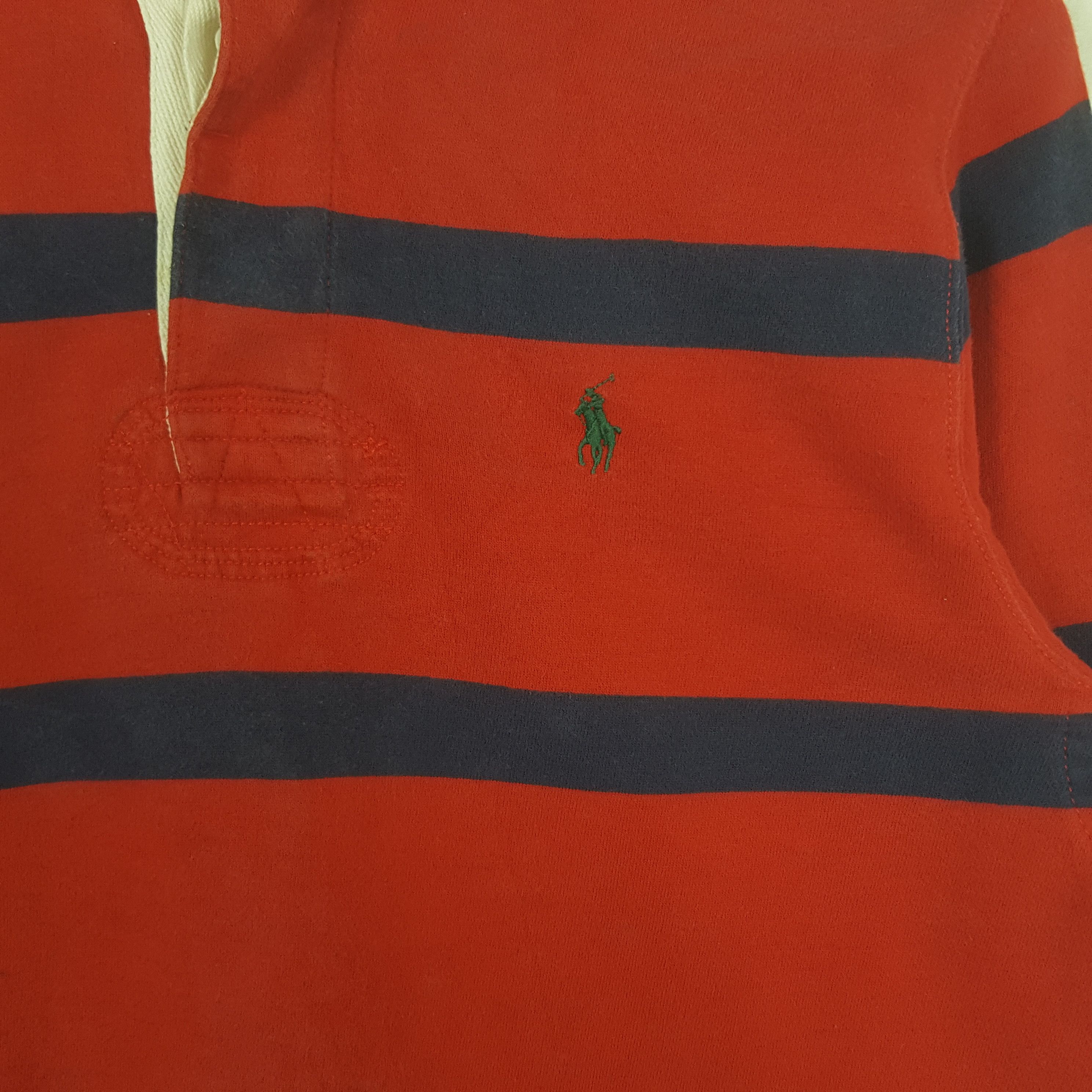 Polo Ralph Lauren Vintage Polo Ralph Lauren American Brand Rugby Polos 31 Size US M / EU 48-50 / 2 - 2 Thumbnail