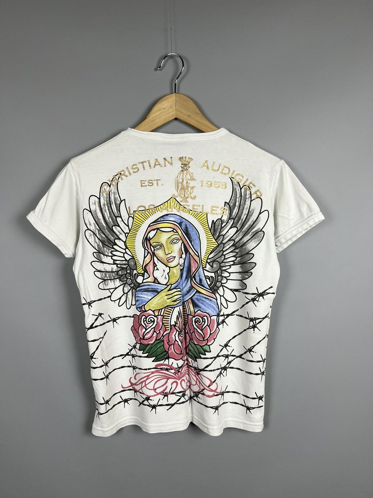 Christian Audigier (S) Y2K Ed Hardy by Christian Audigier Tee Size S / US 4 / IT 40 - 1 Thumbnail