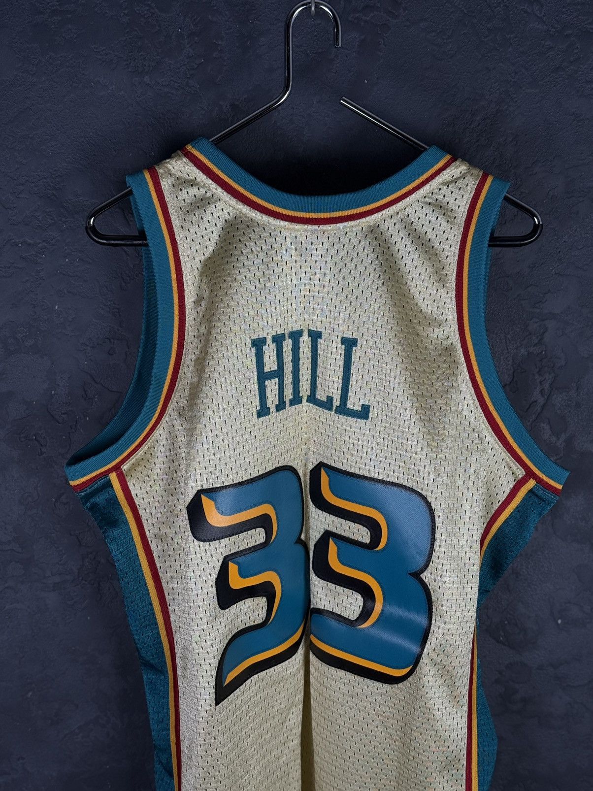 Mitchell & Ness MITCHELL & NESS DETROIT PISTONS GRANT HILL NBA JERSEY Size US L / EU 52-54 / 3 - 5 Thumbnail