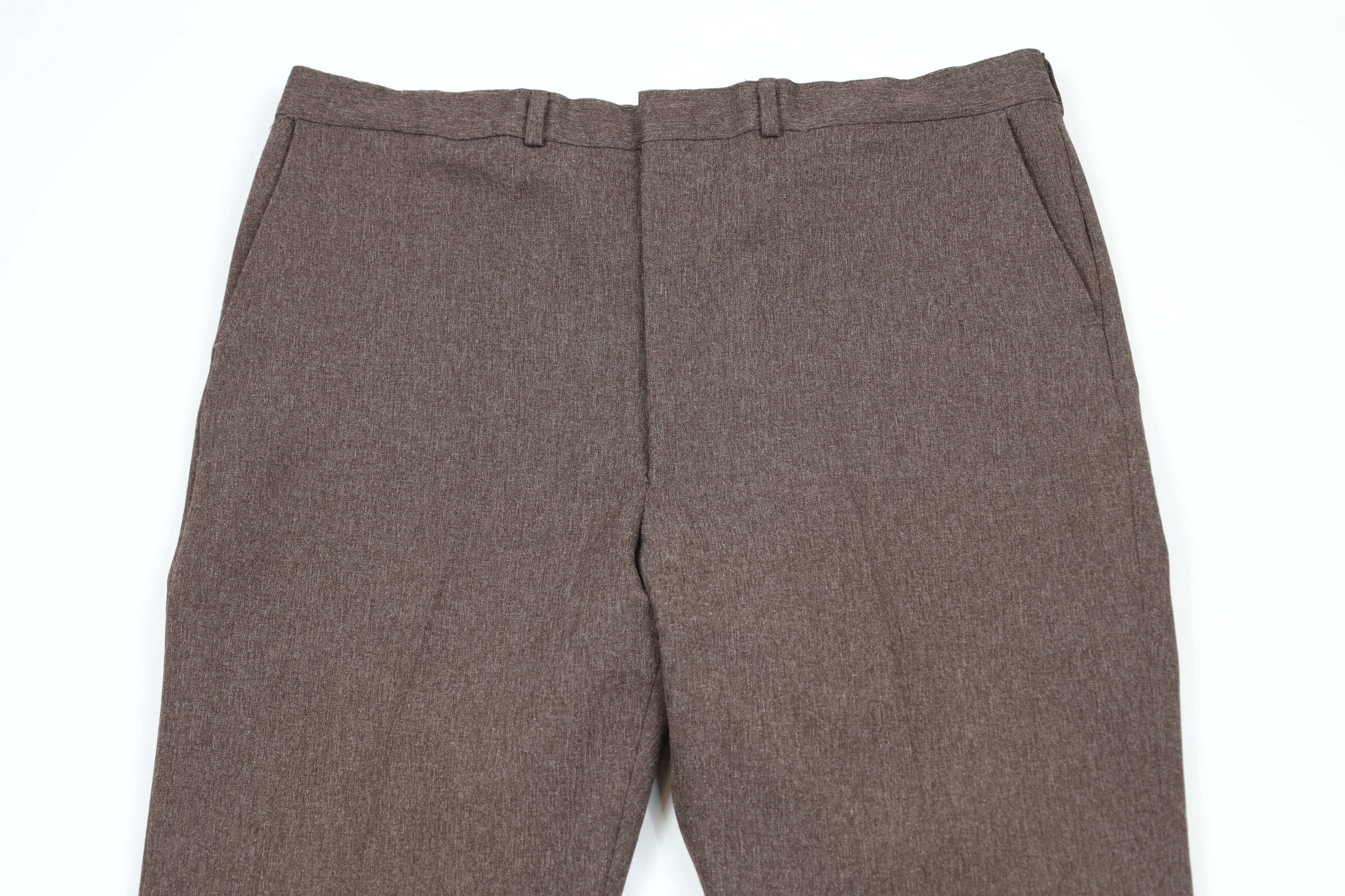 Vintage Vintage 70s Streetwear Bell Bottoms Pants Brown USA Size US 40 / EU 56 - 2 Thumbnail