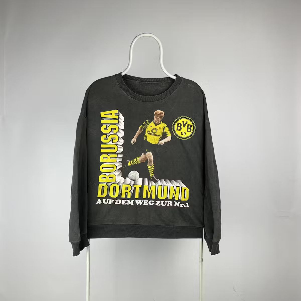 Vintage Borussia Dortmund sweatshirt vintage tour 94/95 size Small Size US S / EU 44-46 / 1 - 1 Thumbnail