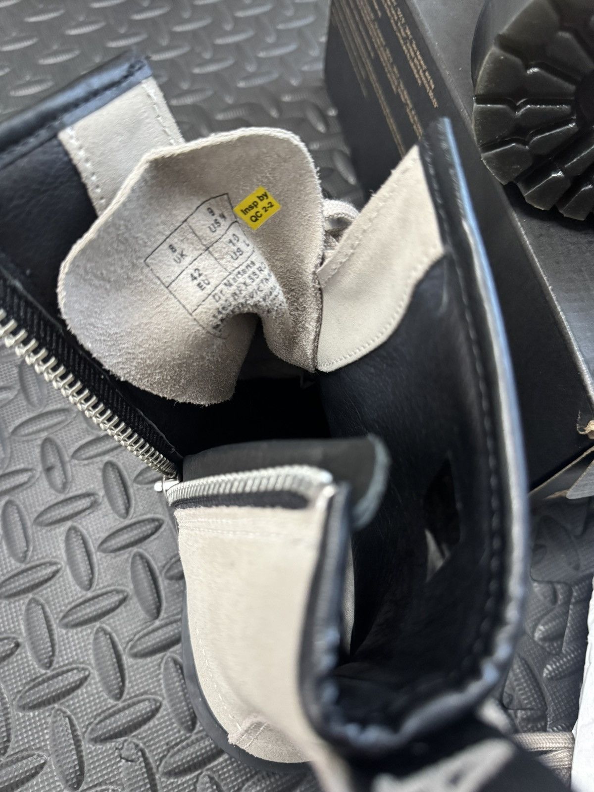 Dr. Martens × Rick Owens 1460 Bex Sole Taupe Size US 9 / EU 42 - 11 Thumbnail