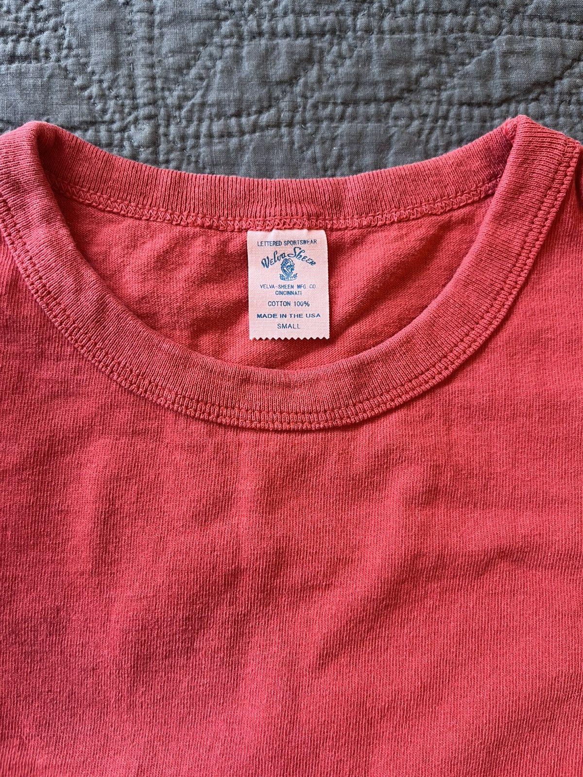 Velva Sheen Short Sleeve Pocket Tee Pigment Size US M / EU 48-50 / 2 - 2 Thumbnail