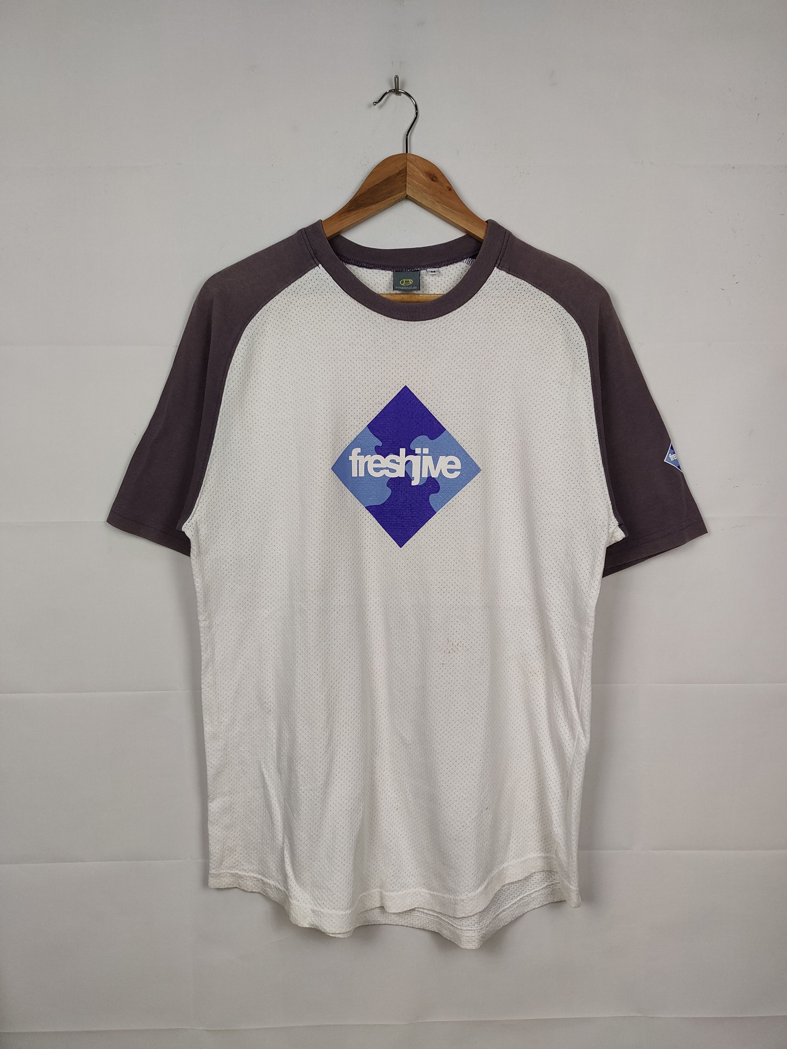 Freshjive × Vintage Vintage Sunfaded Freshjive Raglan Shirt Size US M / EU 48-50 / 2 - 1 Thumbnail
