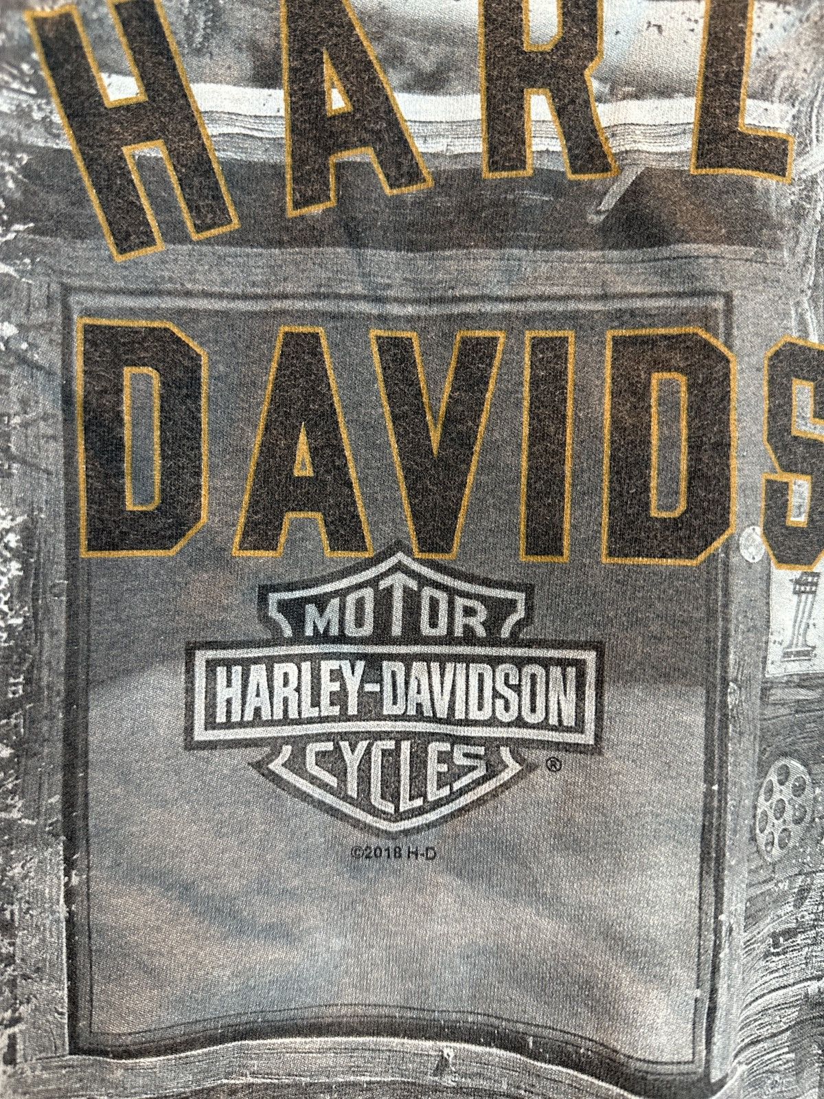 Harley Davidson *RARE* Vintage Harley Davidson Gator Leesburg Florida Shirt Size US M / EU 48-50 / 2 - 5 Thumbnail