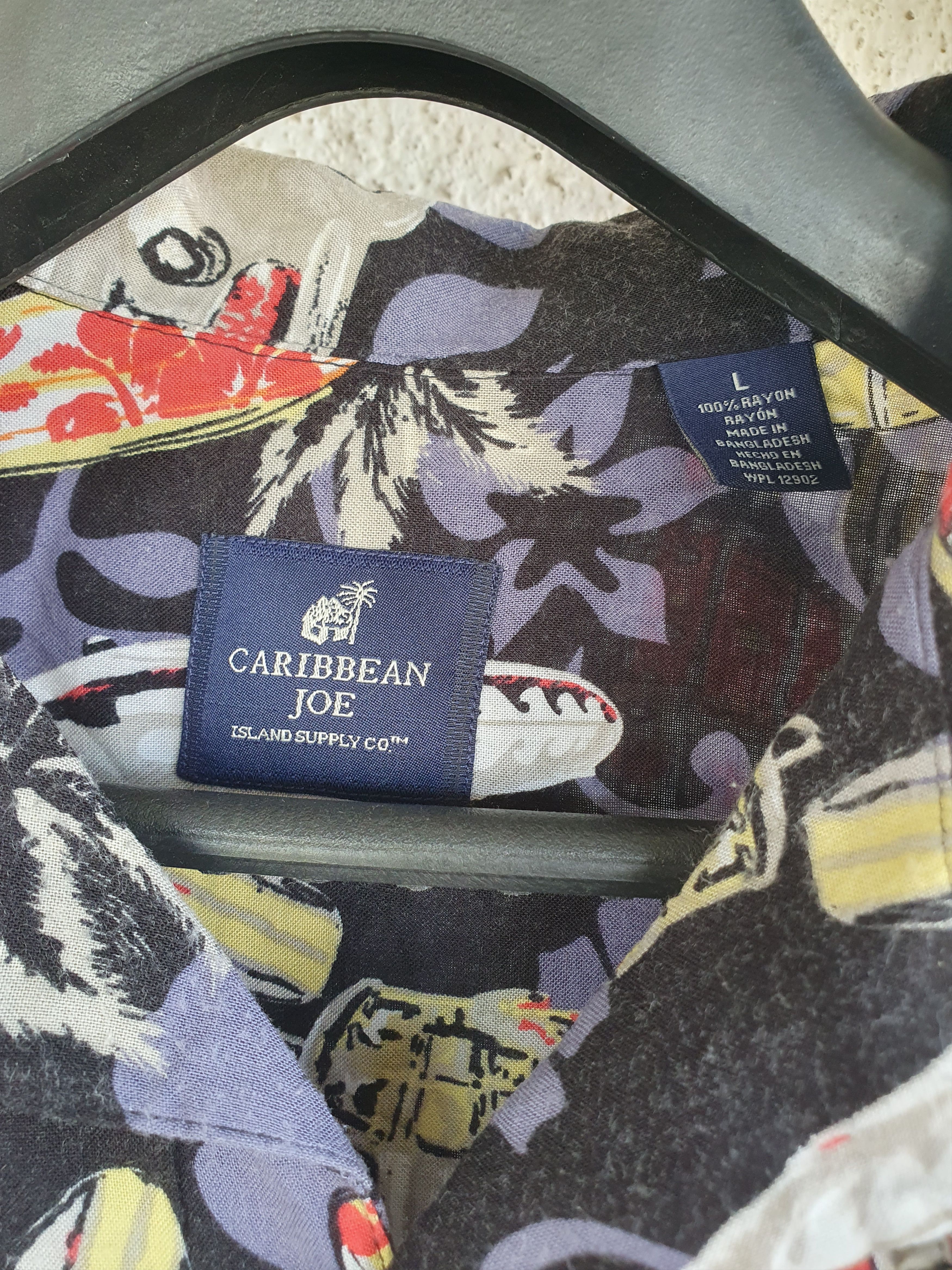 Swagger Caribbean Joe Hawaiian Shirt S14 Summer Vacation Beach sz L Size US L / EU 52-54 / 3 - 3 Thumbnail