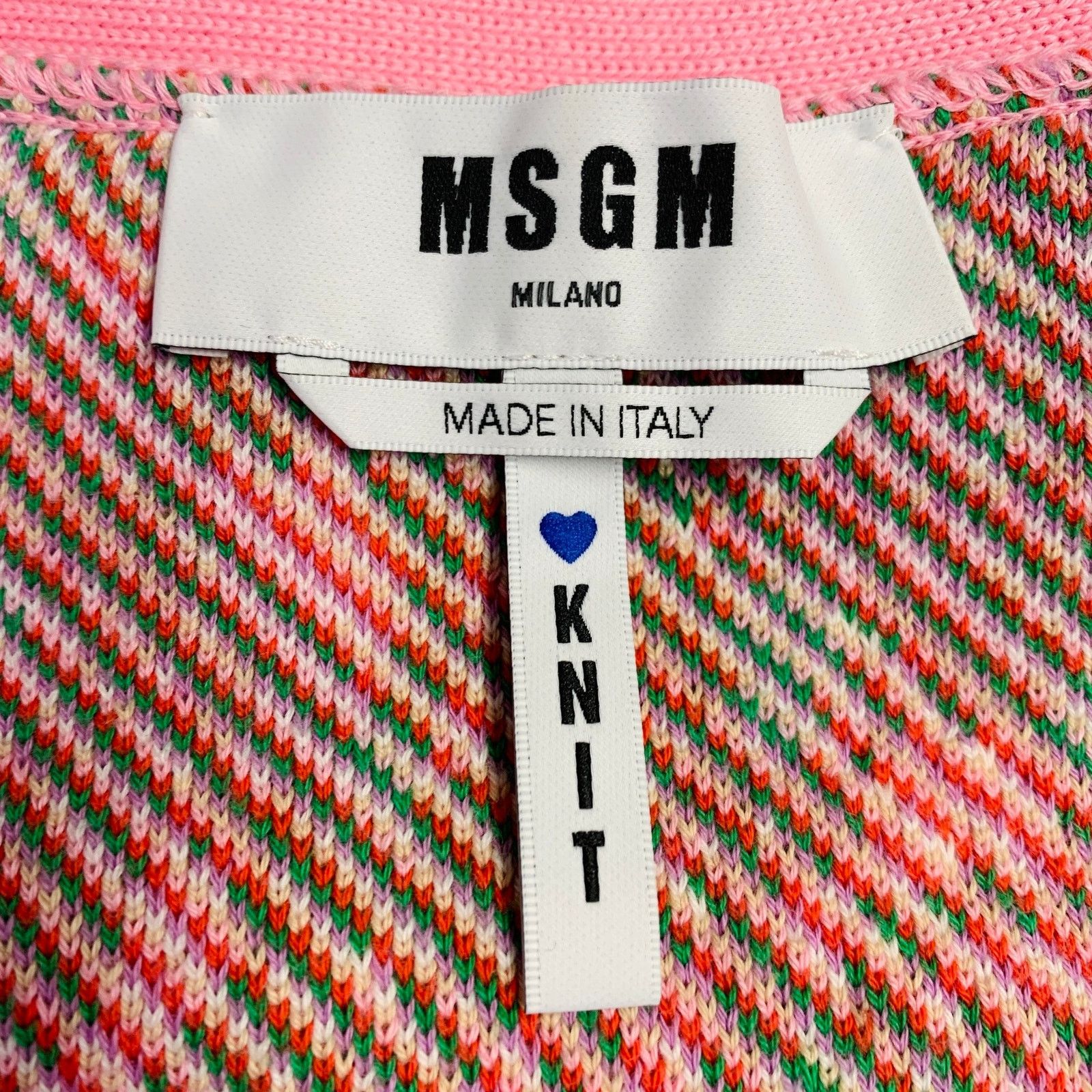 MSGM Multi Color Viscose Floral Oversized Mixed Patterns Cardigan Size M / US 6-8 / IT 42-44 - 4 Thumbnail