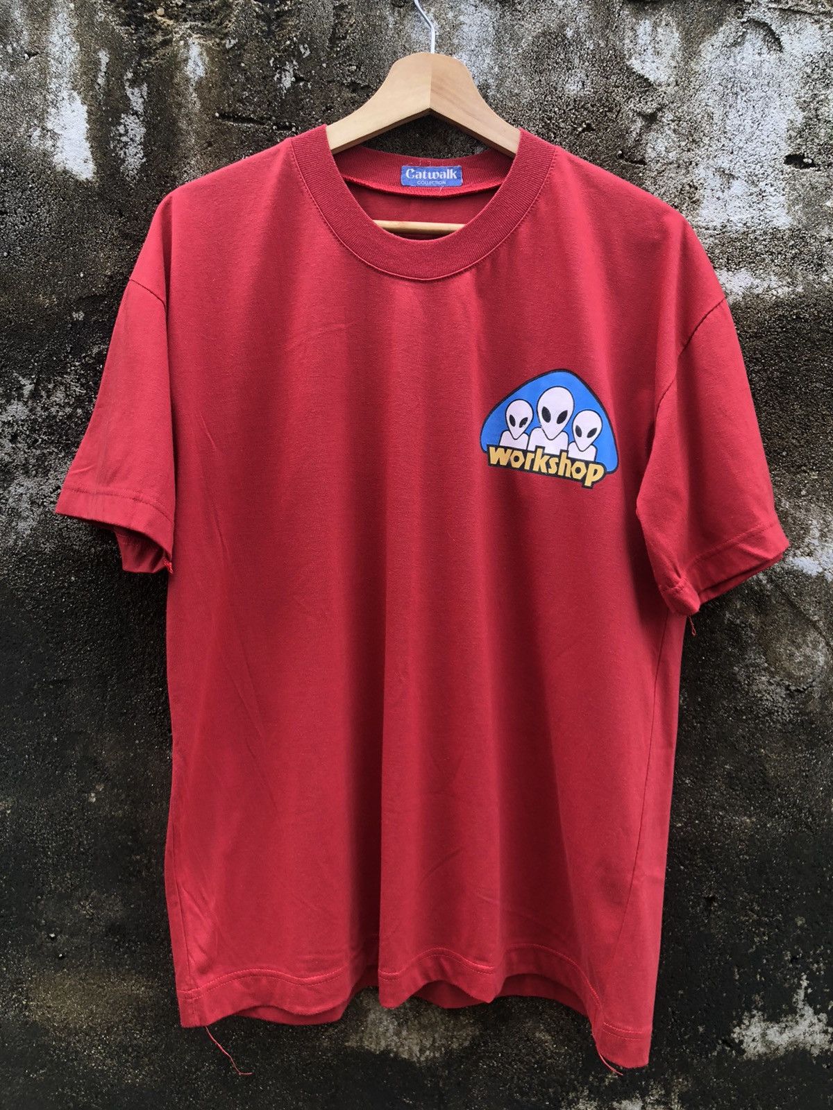 Alien Workshop × Vintage Vintage 90s Alien Workshop Tshirt Size US L / EU 52-54 / 3 - 2 Thumbnail