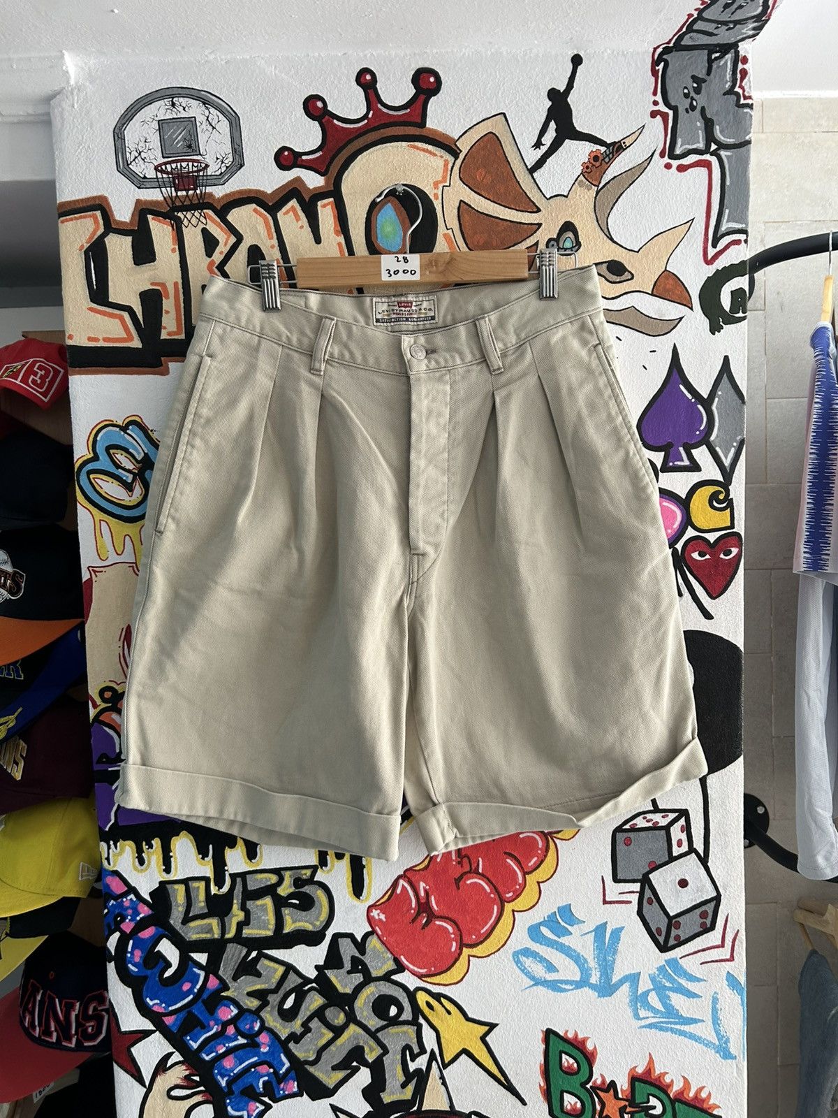 Levi's Levis Pleated Jorts Size US 28 / EU 44 - 1 Thumbnail