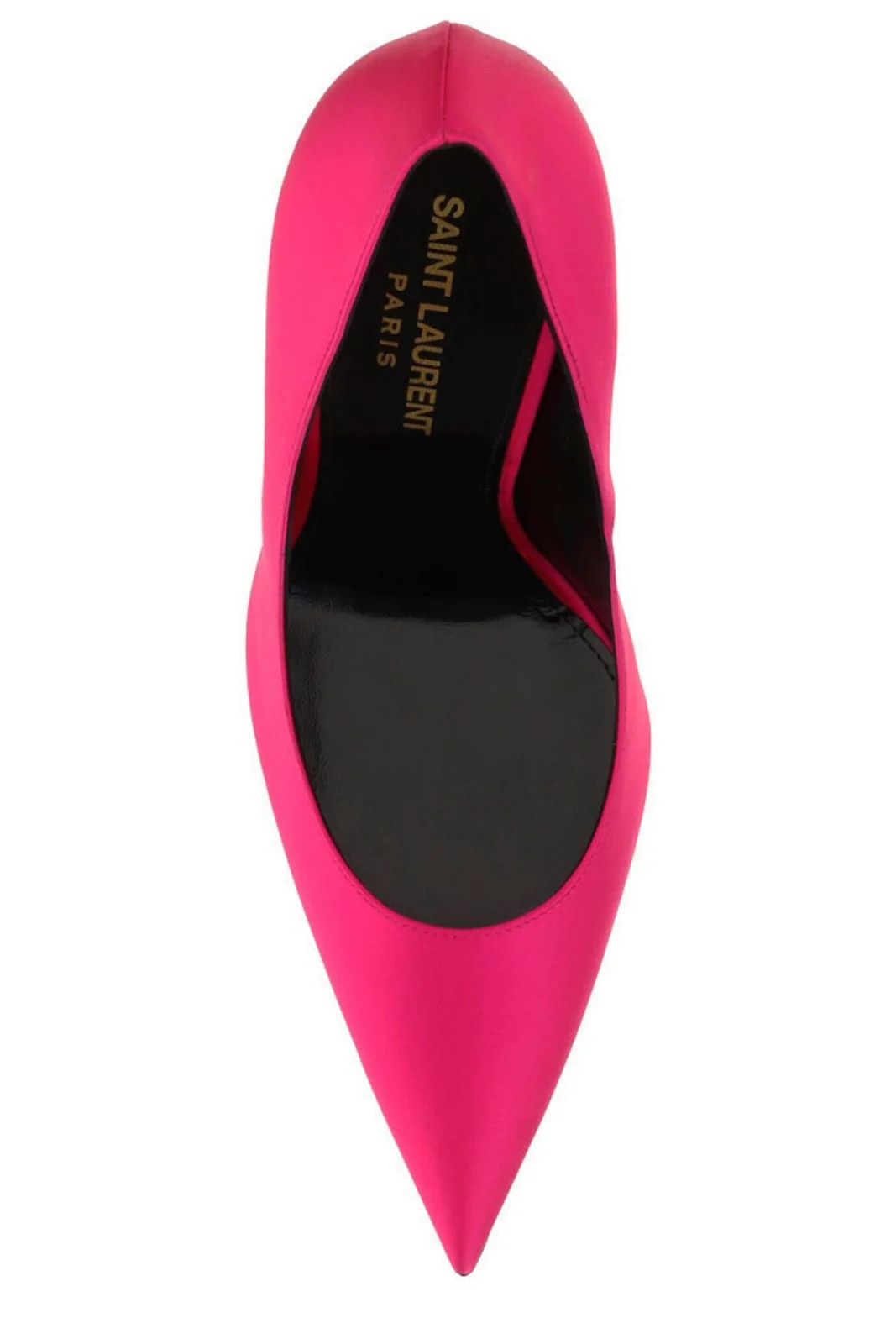 Saint Laurent Paris o1s1wg111024 Instinct Pumps in Crepe Satin in Pink Size US 9.5 / IT 39.5 - 4 Thumbnail