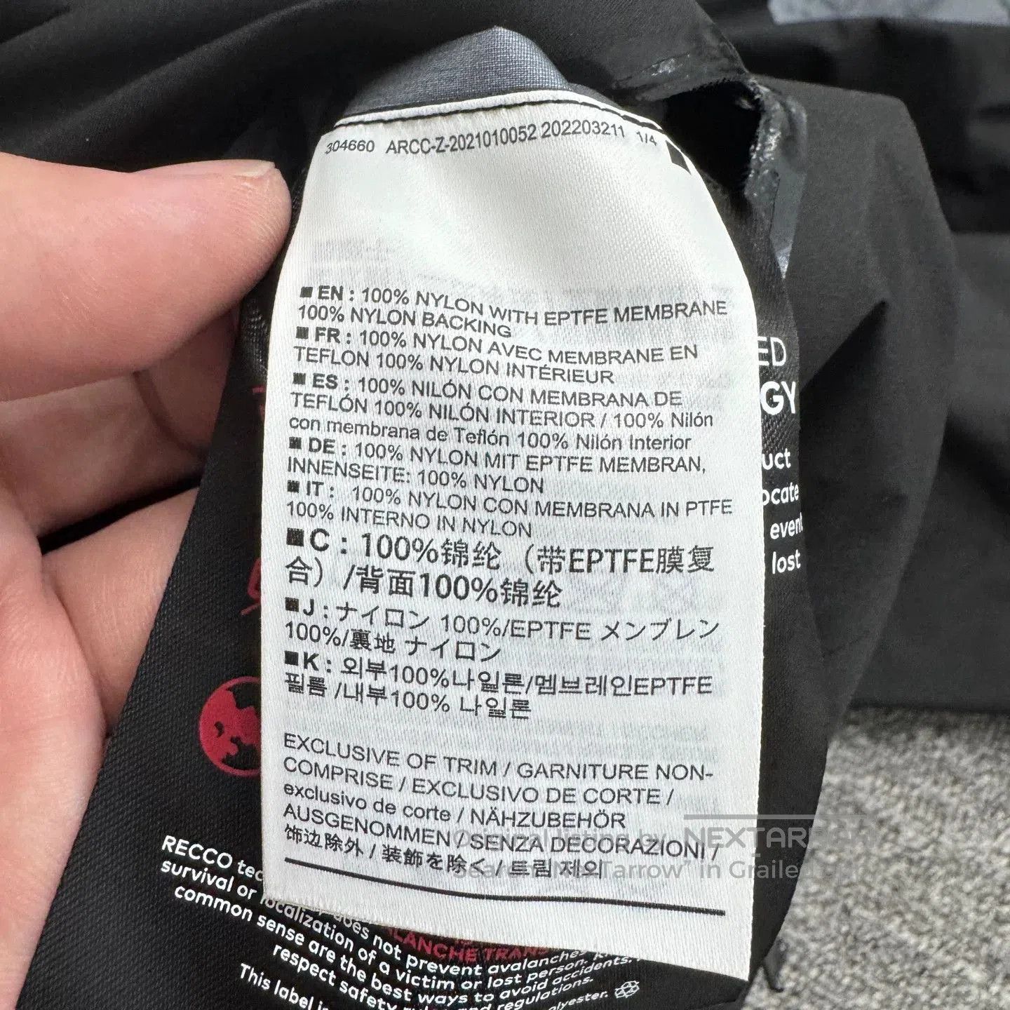 Arc'teryx Arcteryx BETA AR Gore-Tex Jacket. Size US XS / EU 42 / 0 - 3 Thumbnail