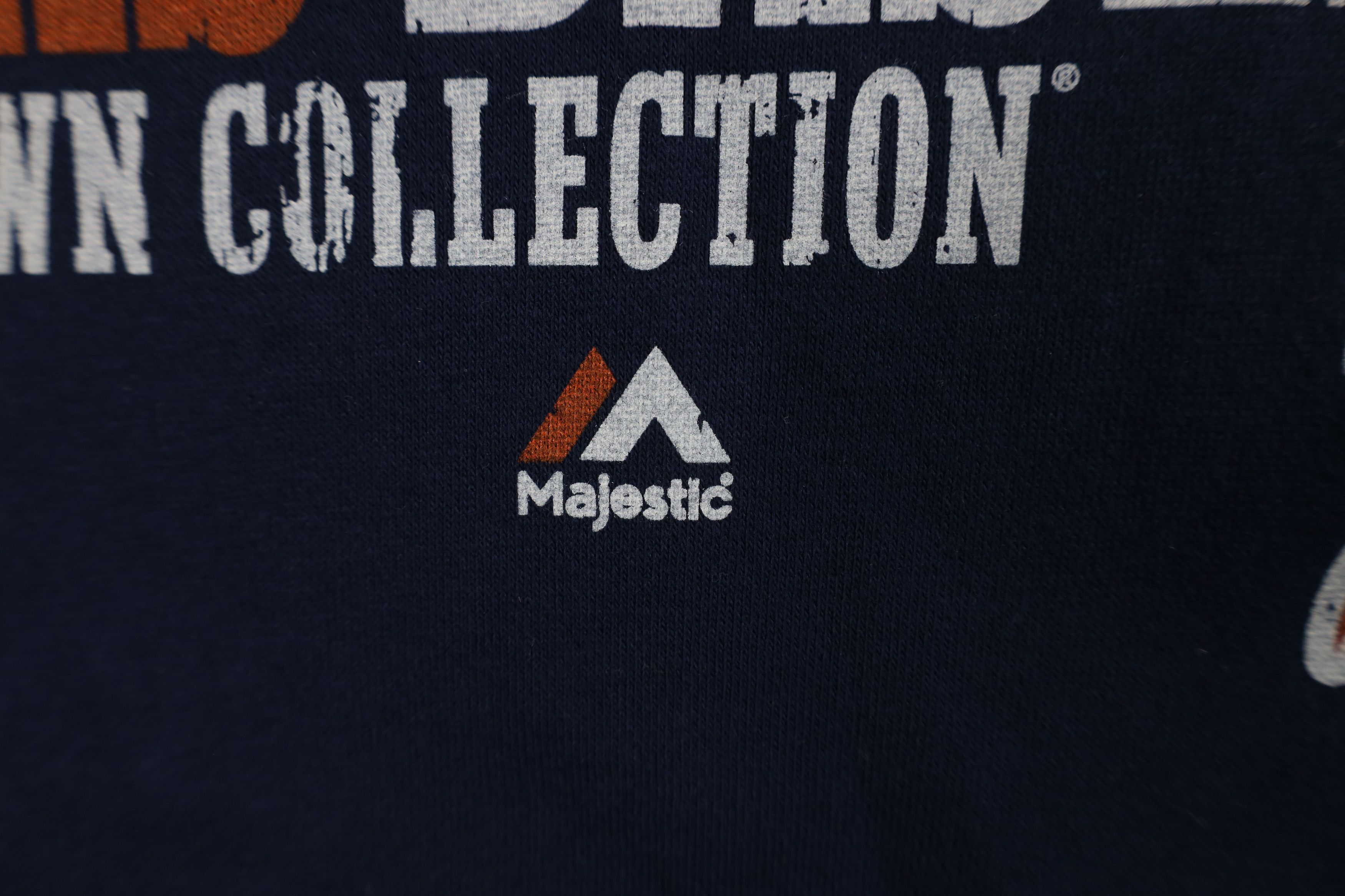 Majestic Vintage Majestic Detroit Tigers Baseball Hoodie Sweatshirt Size US XL / EU 56 / 4 - 6 Thumbnail