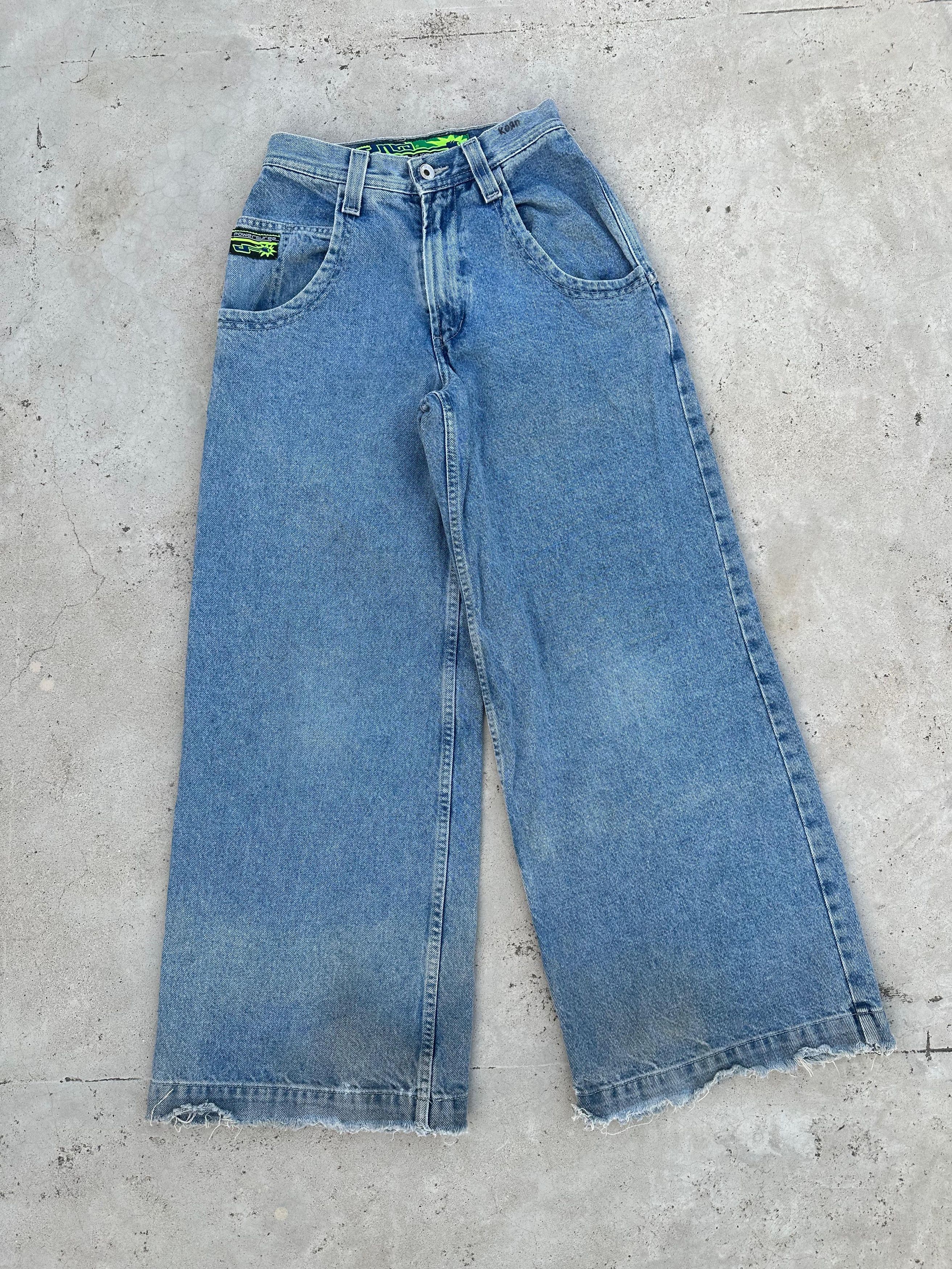 JNCO 90's Rare💥Vintage Jnco Powersurges wide leg baggy 27×30 Size US 27 - 8 Thumbnail