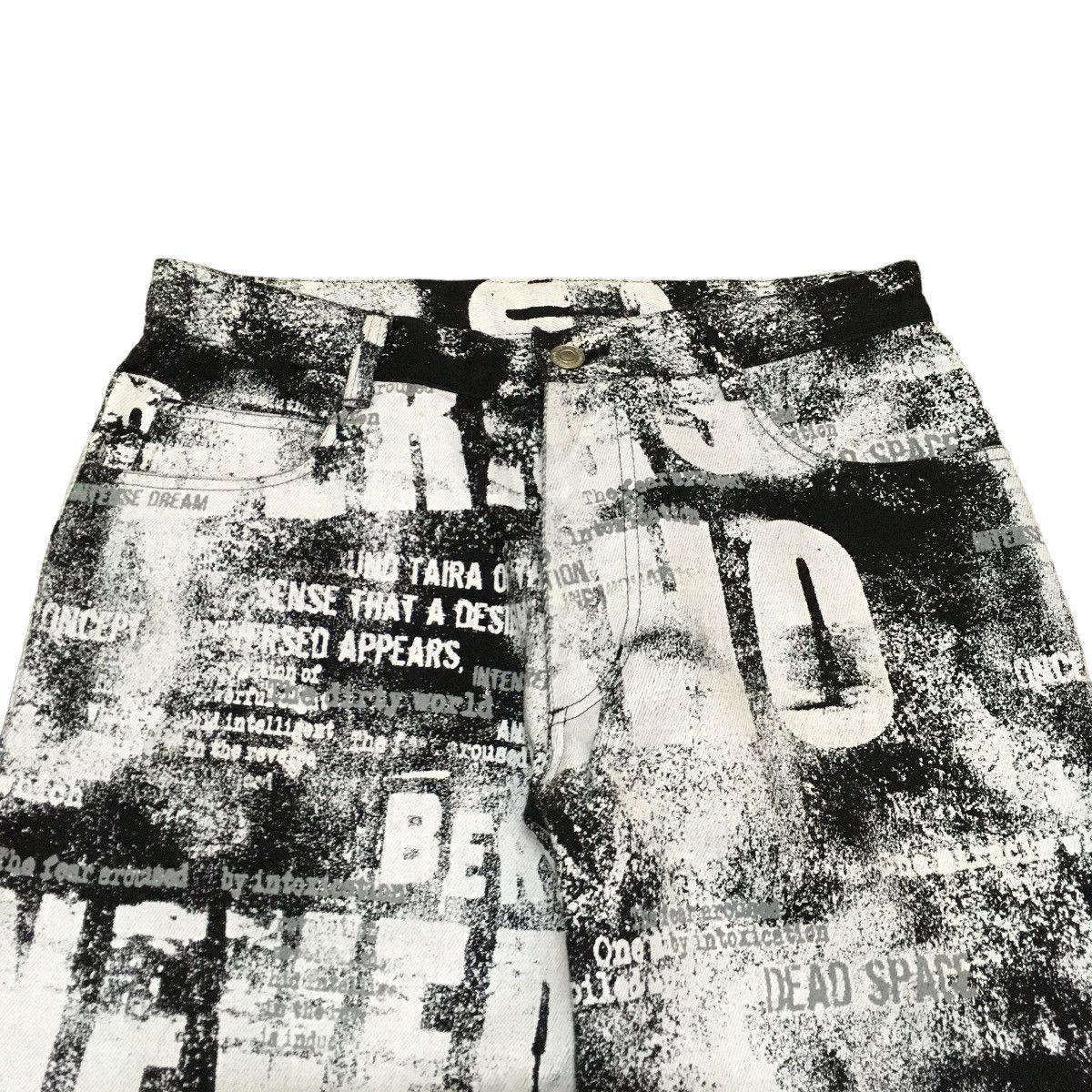 20471120 × Japanese Brand × Seditionaries Rare Design Vintage Brand Bernings Sho Fullprint Jeans 1990s Size US 29 - 3 Thumbnail