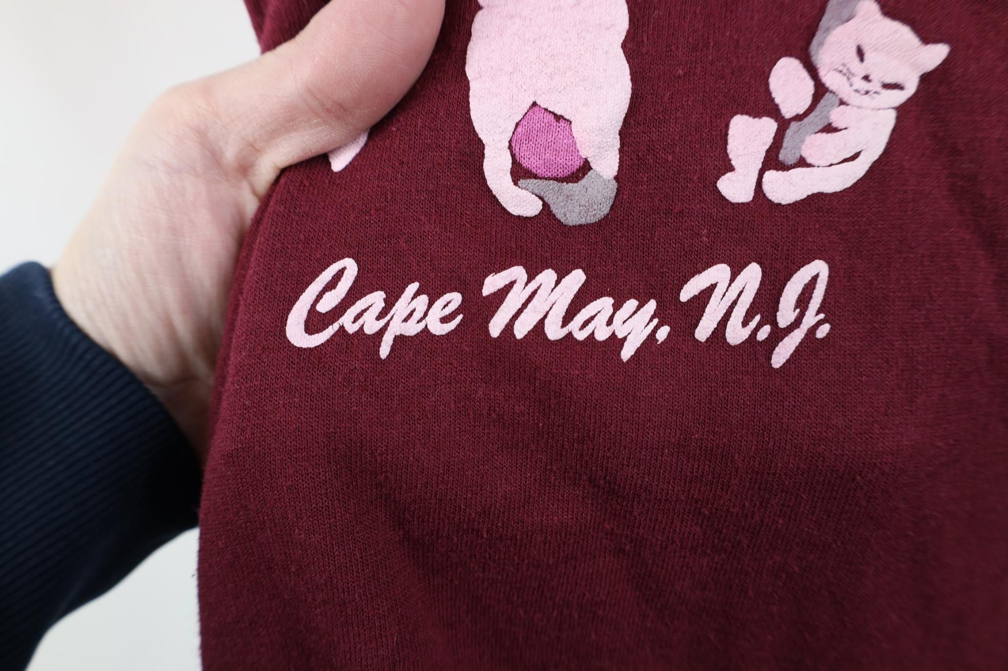 Vintage Vintage 90s Streetwear Cherry Blossom Tree Cat T-Shirt Size L / US 10 / IT 46 - 6 Thumbnail
