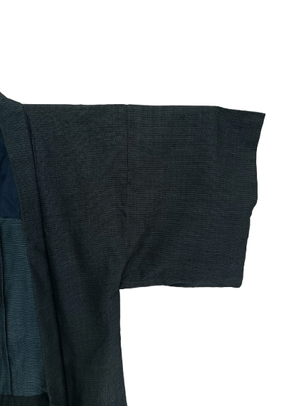 Komono Vintage Men Haori Kimono Japanese Traditional Wear Size US L / EU 52-54 / 3 - 5 Thumbnail