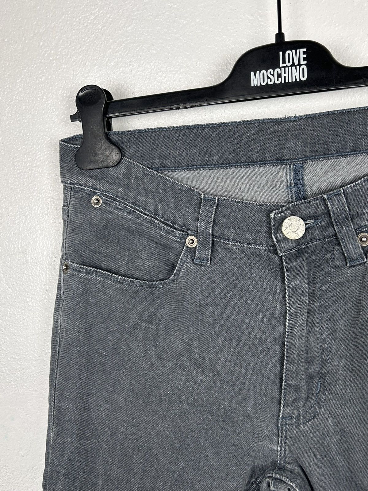 Acne Studios Acne Studios Max Darko Slim Leg Jeans In Grey 28/32 Size US 28 / EU 44 - 3 Thumbnail