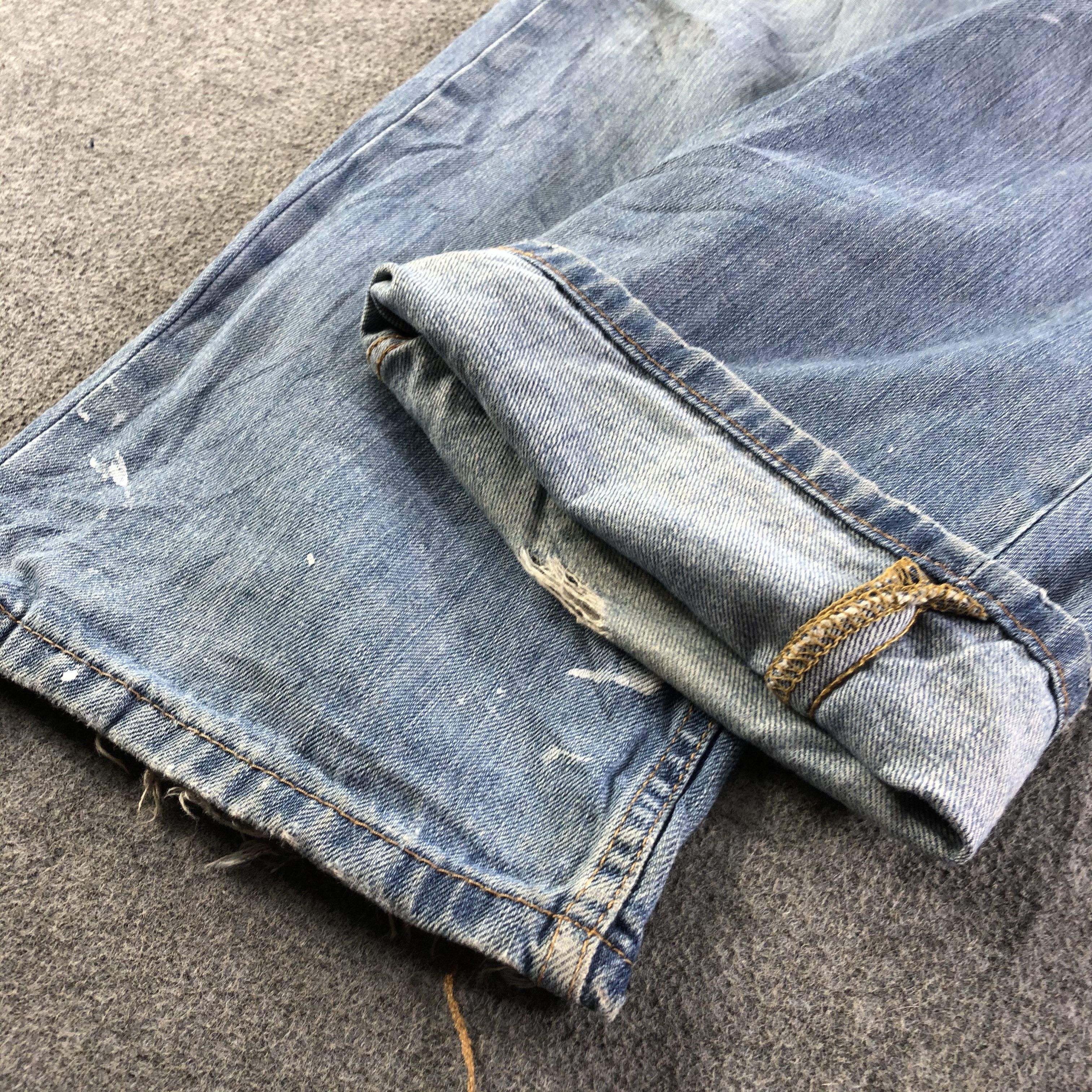 Levi's Vintage Blue Wash Levis 569 Jeans-J4161 Size US 40 / EU 56 - 7 Thumbnail