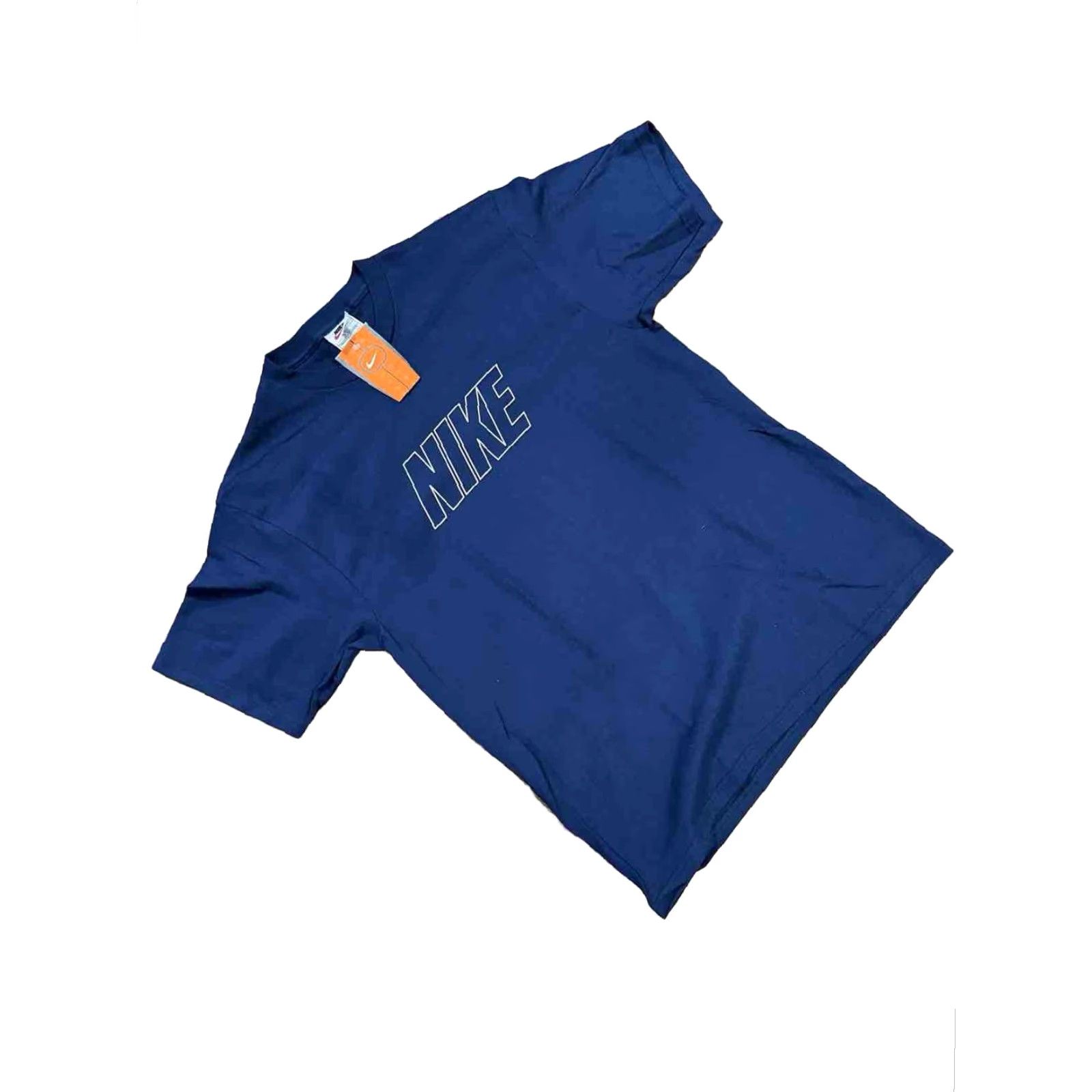 Nike VINTAGE Nike Spellout T-shirt 90s Medium USA Made New W/ Tags Deadstock Blue Shirt Mens M Nike Sportswear Logo 90s Sports Theme Size US M / EU 48-50 / 2 - 3 Thumbnail