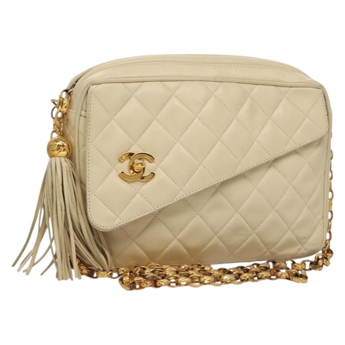 Chanel Chanel Vintage Front Pocket Camera Bag Quilted Lambskin Size ONE SIZE - 1 Thumbnail