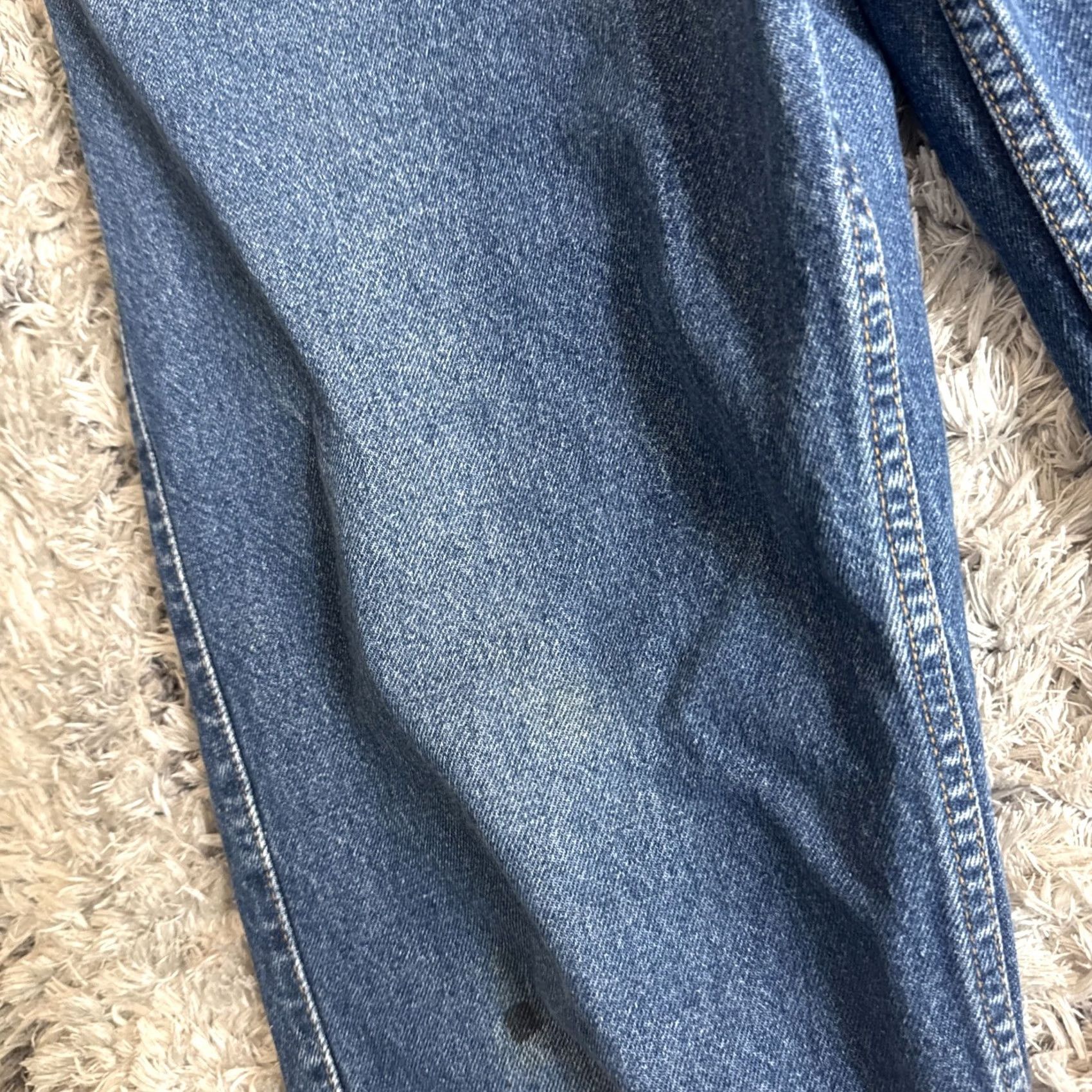 Levi's VINTAGE Levi’s 540 Jeans Men’s 40x32 Blue Denim Relaxed Fit Brown Tab 90’s Size US 40 / EU 56 - 7 Thumbnail