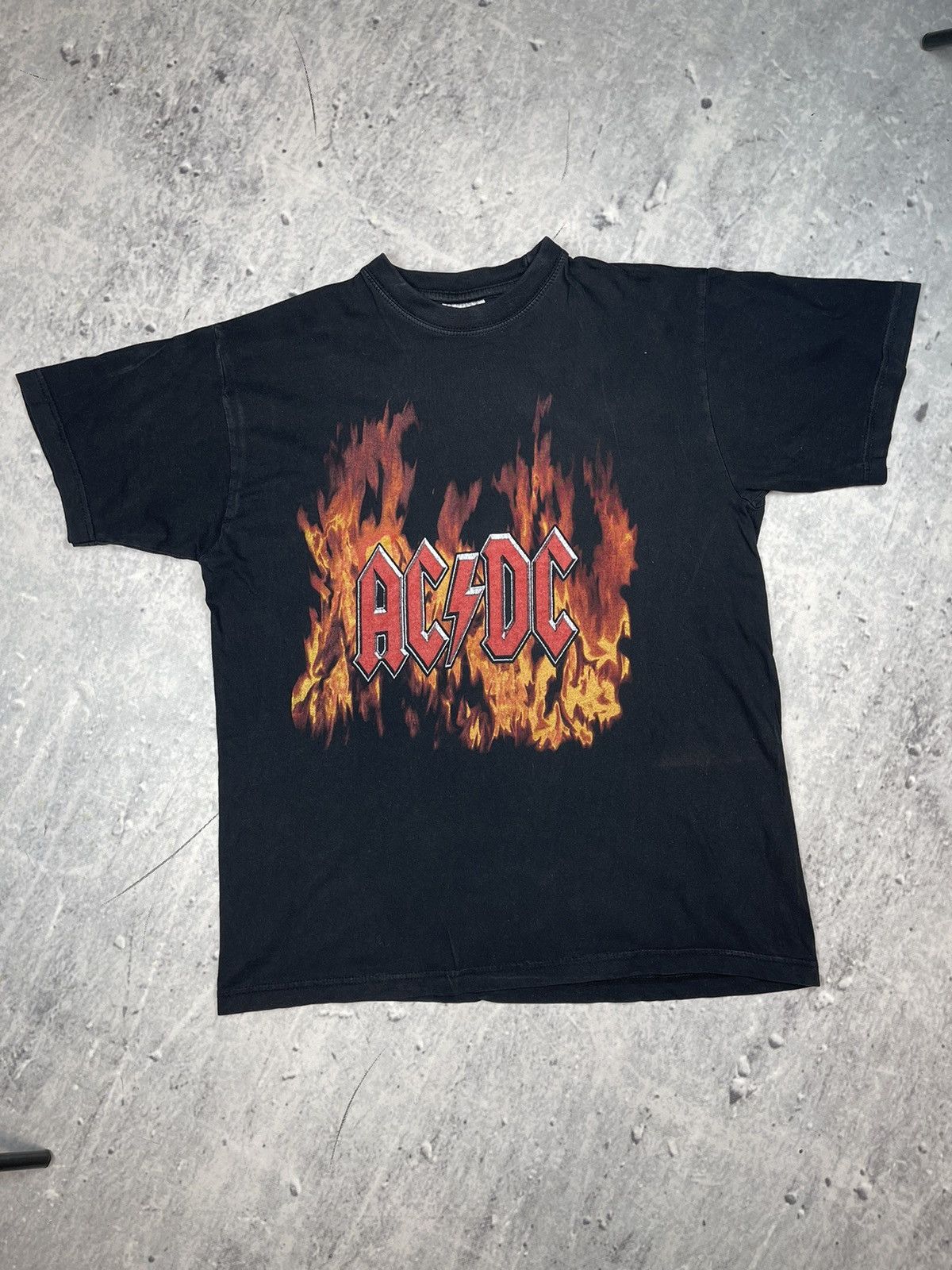 AC/DC × Vintage AC/DC rock tee black shirt Shot Down Size US L / EU 52-54 / 3 - 1 Thumbnail