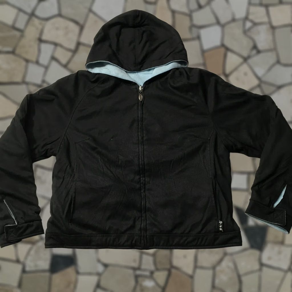 Vintage Mudd Hoodie Jacket M Black Full Zip Womens 90s Basic Windbreaker Waterproof Modern Shell Hoodie Jacket M Medium Womens Black 90s Full Zip Size M / US 6-8 / IT 42-44 - 1 Thumbnail