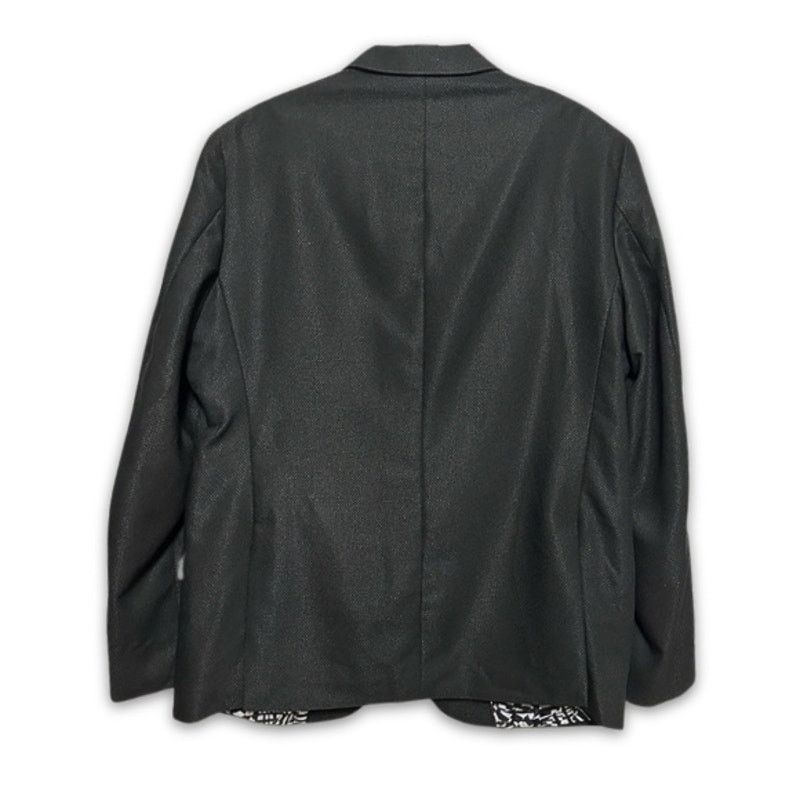 Savile Row Savile Row Suit Jacket Two Button Single Breasted Black 44R Size 44R - 4 Thumbnail