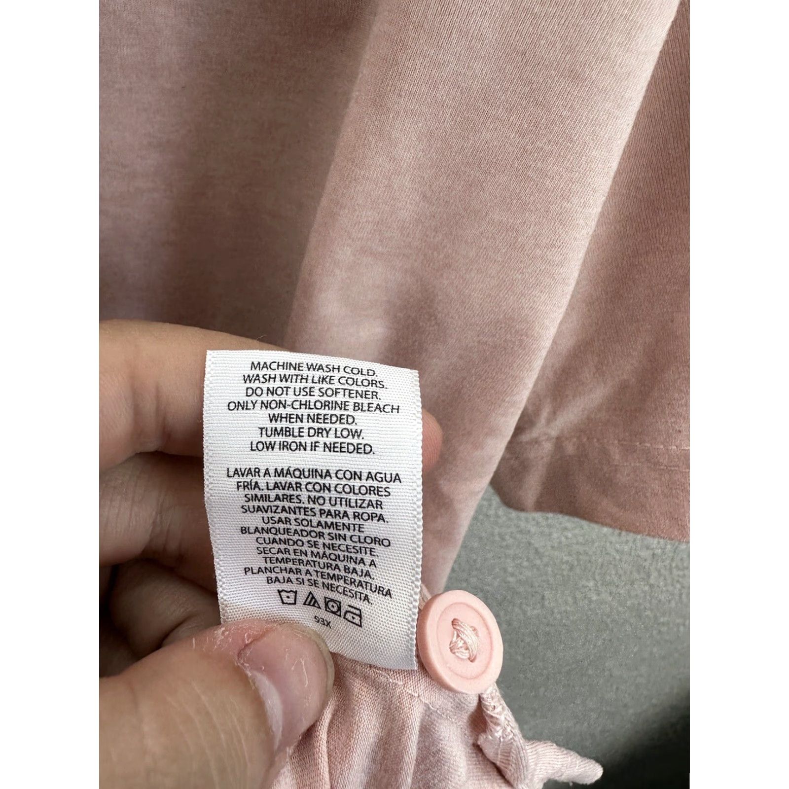 George George Mens Polo Shirt Size Large 42-44 Pink Collared Short Sleeve Size US L / EU 52-54 / 3 - 6 Thumbnail