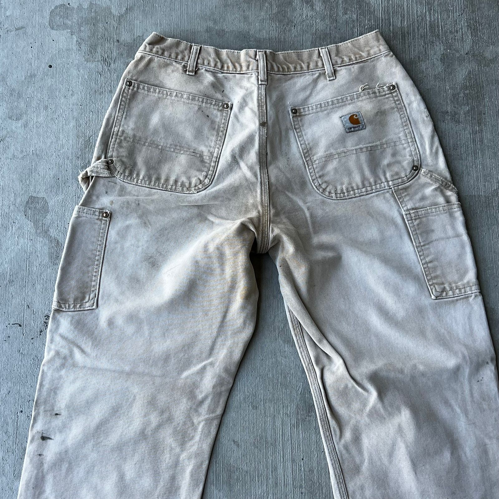 Carhartt × Vintage Carhartt faded brown double knee work wear carpenter pants Size US 30 / EU 46 - 5 Thumbnail