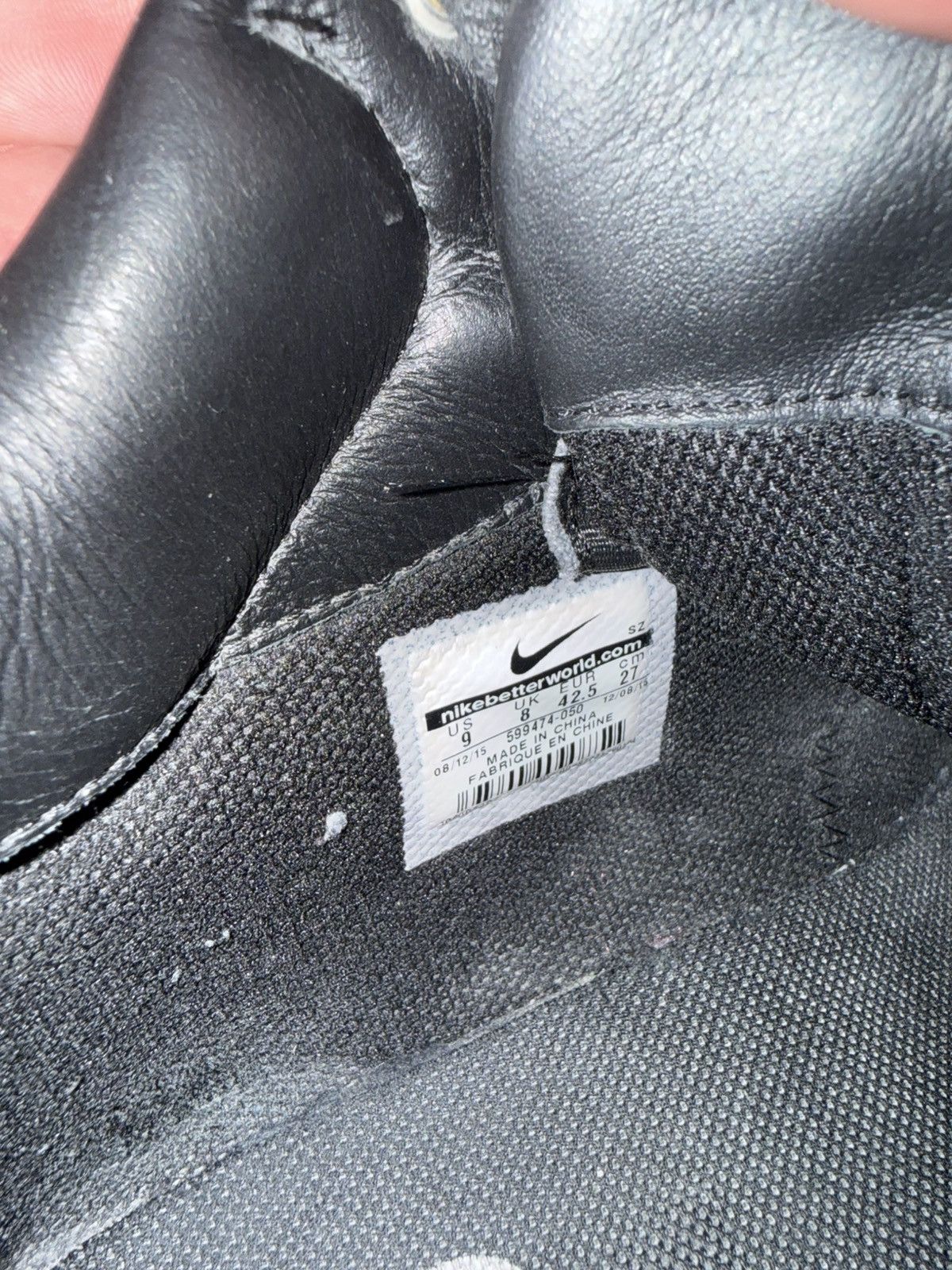 Nike ACG Nike ACG Goadome Triple Black Leather Boots 2015 Size US 9 / EU 42 - 6 Thumbnail