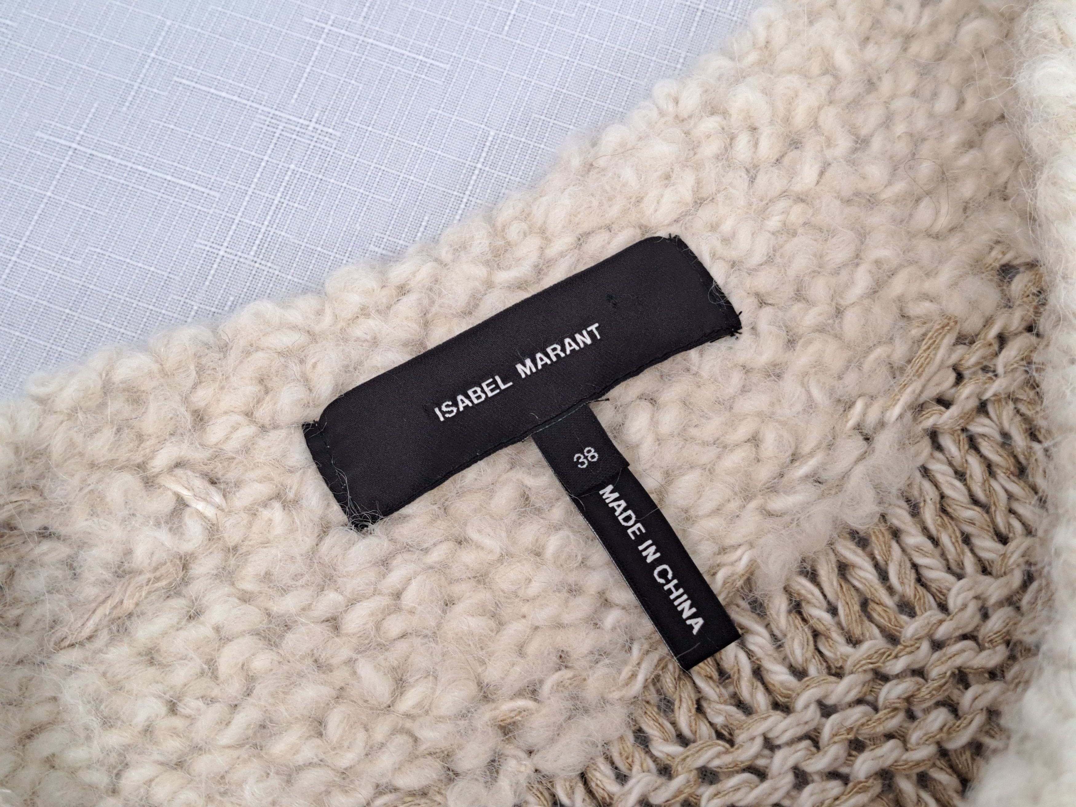 Isabel Marant Isabel Marant Peyton fringe multi knit poncho. Size 38 Size M / US 6-8 / IT 42-44 - 9 Thumbnail
