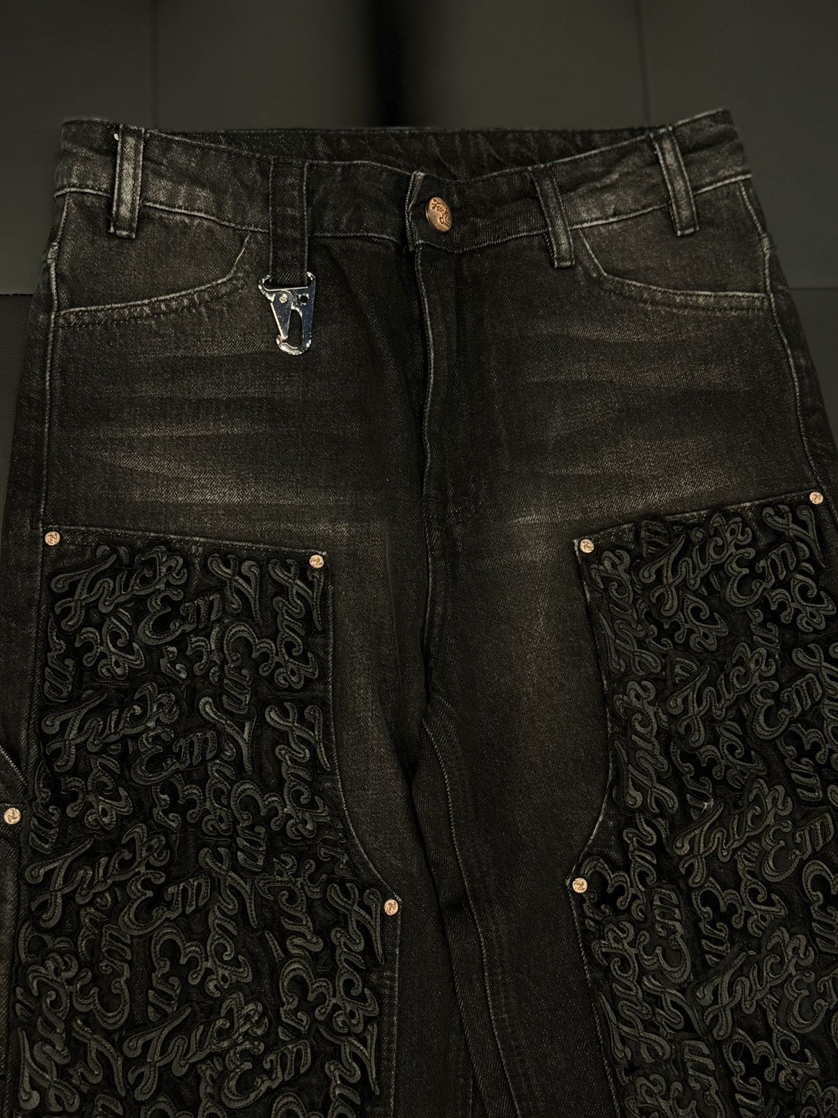 Other Fuck EM Denim Pants Black Size (30) Size US 30 / EU 46 - 7 Thumbnail