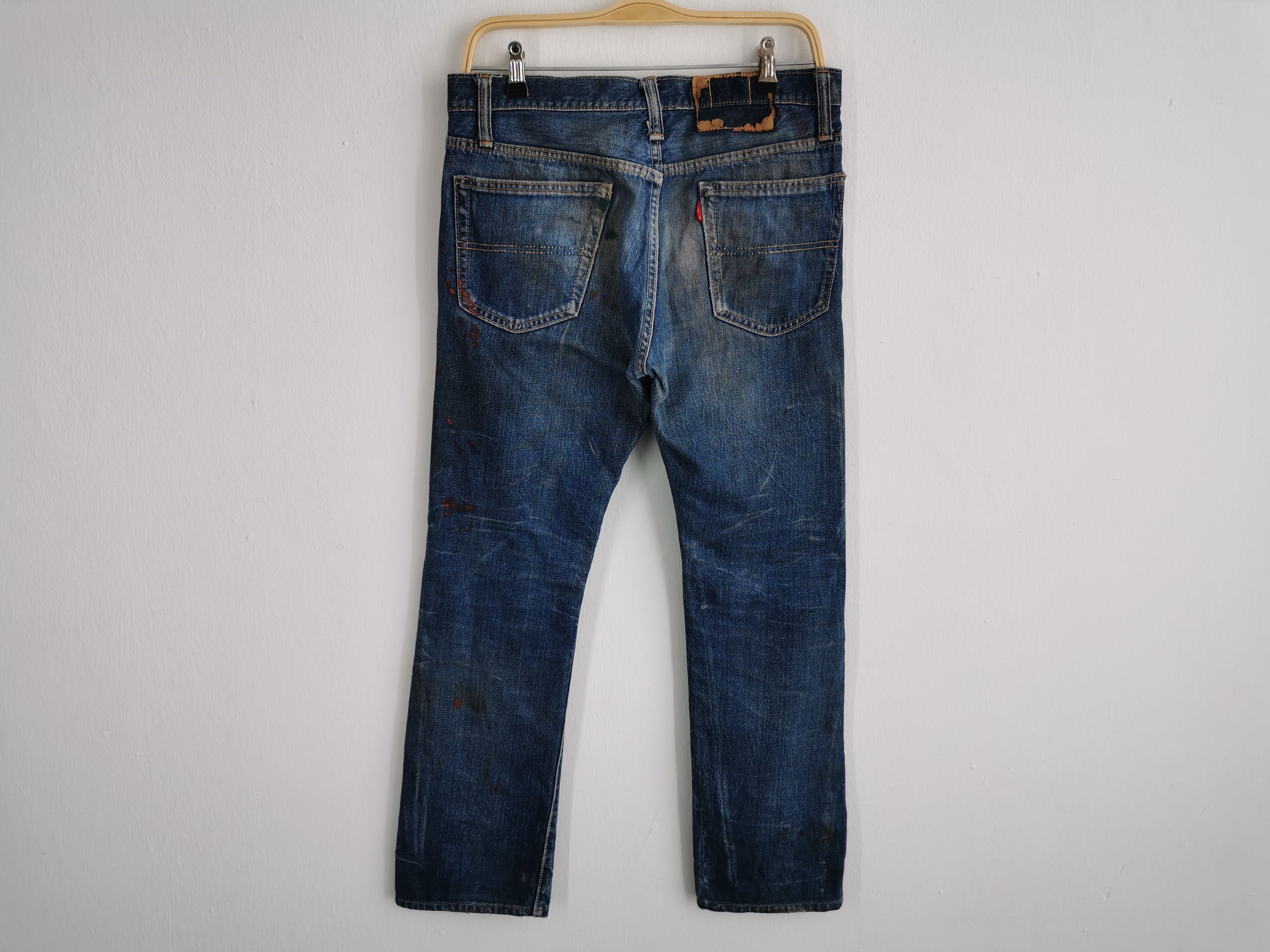 Big John Distressed Vintage 80's Big John Denim Jeans Made In USA Size US 32 / EU 48 - 3 Thumbnail