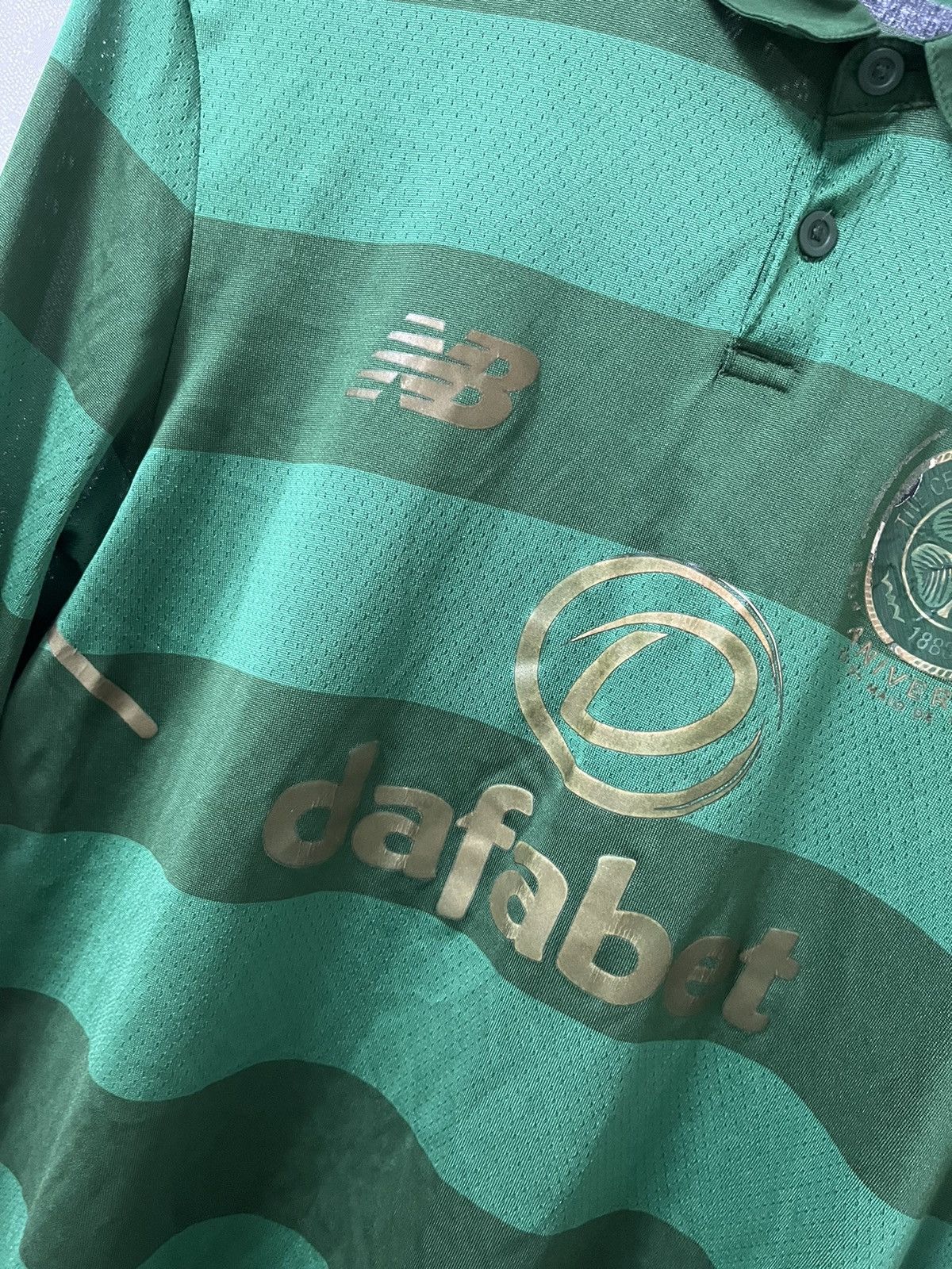 Vintage Celtic Vintage 2017/18 Lisboa 50 Ans Blokecore Jersey Size US S / EU 44-46 / 1 - 8 Thumbnail