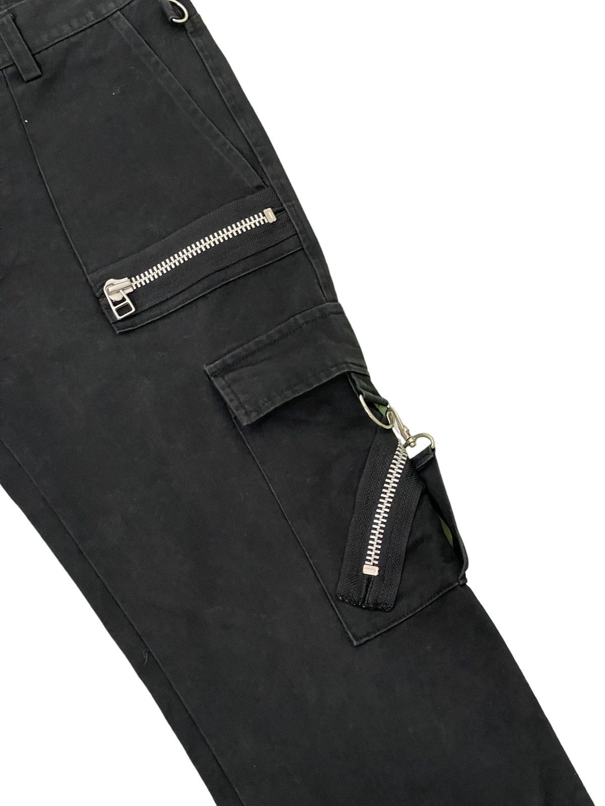 Japanese Brand Bondage Pant Secret Agent Japan Multi Zipped Slim 6🟦7 Size US 28 / EU 44 - 15 Thumbnail