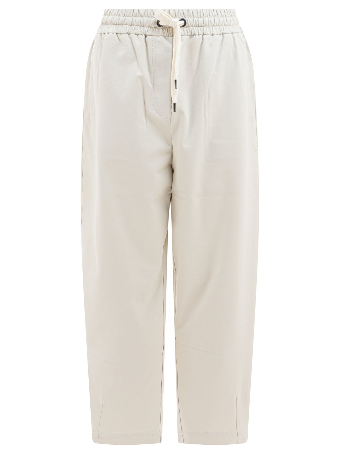 パンツ BRUNELLO CUCINELLI Women Straight Pants M0H81P5568 C600R Whi Brunello Cucinelli BRUNELLO CUCINELLI Women Straight Pants