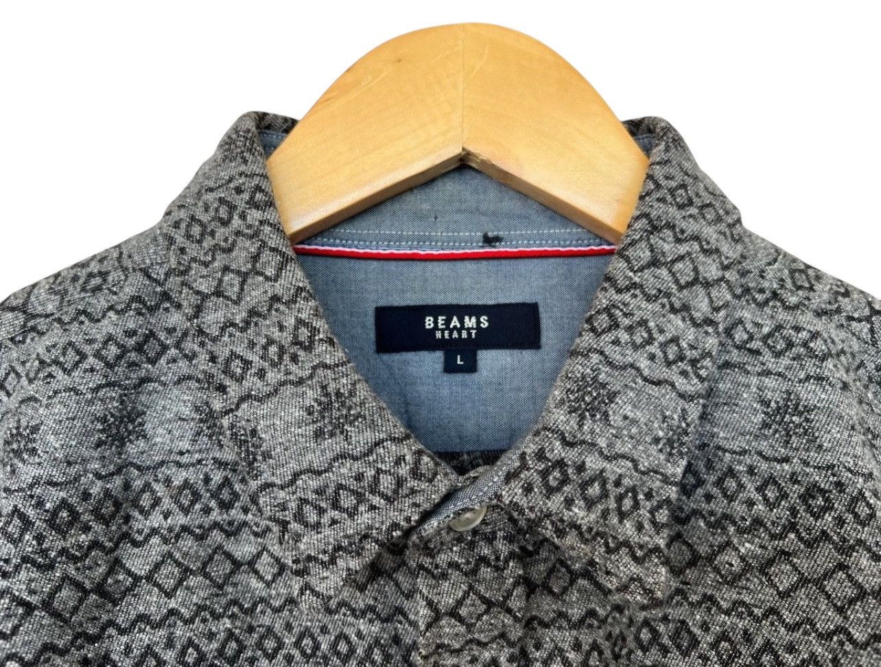 Japanese Brand Beams Japan Checkered Long Sleeve Button Up Flanner Shirt M Size US M / EU 48-50 / 2 - 8 Thumbnail