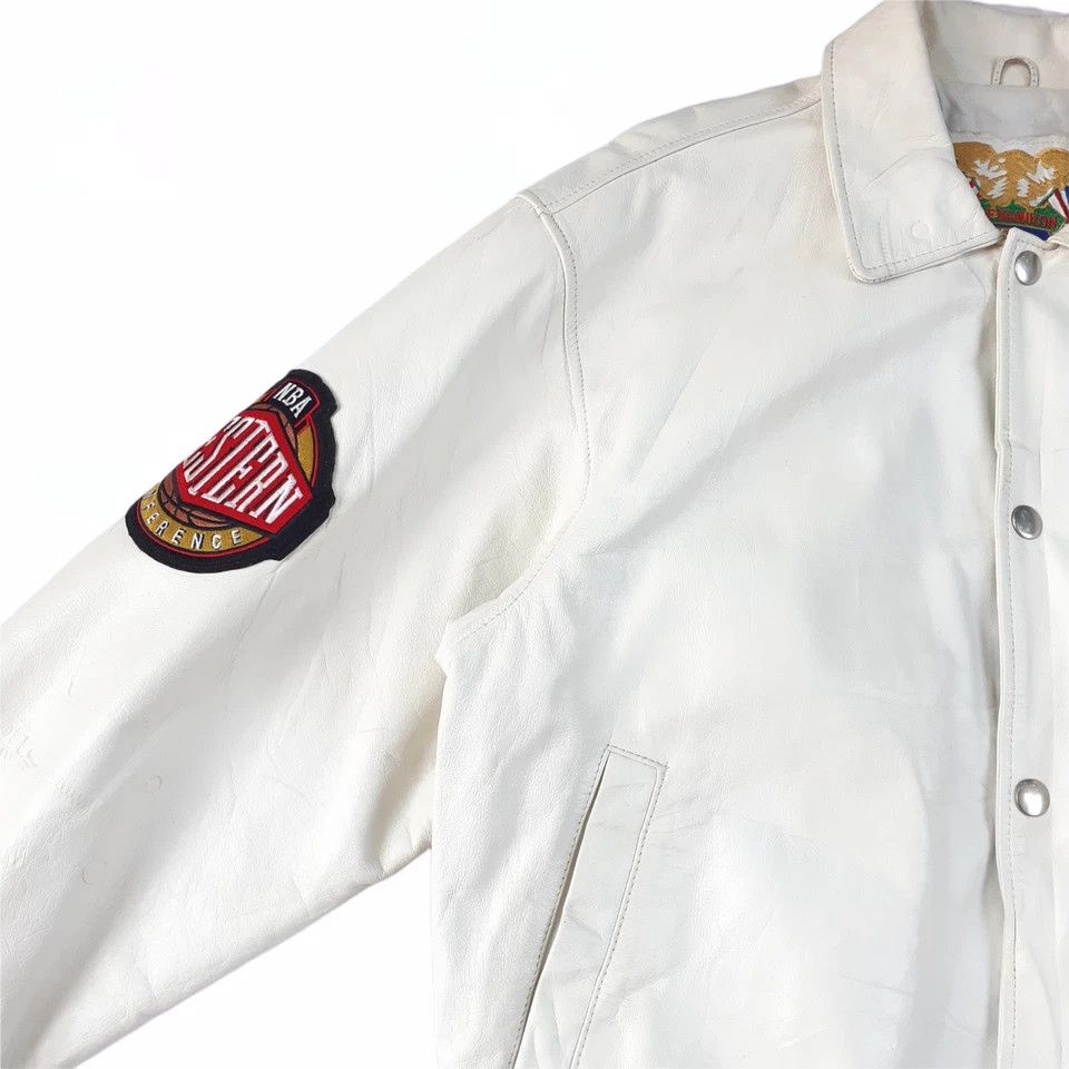 Jeff Hamilton Rare Jeff Hamilton NBA Finals Vintage Leather Jacket Size US L / EU 52-54 / 3 - 4 Thumbnail