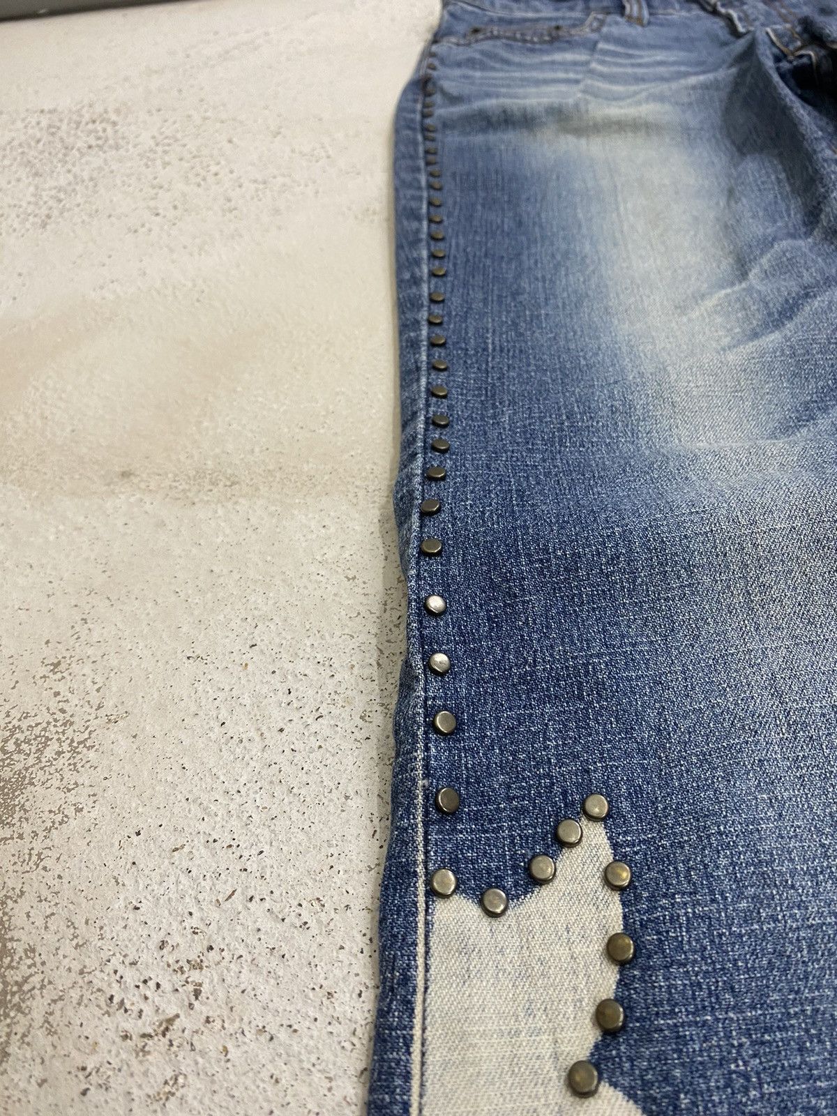 Tornado Mart Unisex Flare Ryu Ryu Japan Art Rivet Obelisk Bleach Size 28" / US 6 / IT 42 - 6 Thumbnail