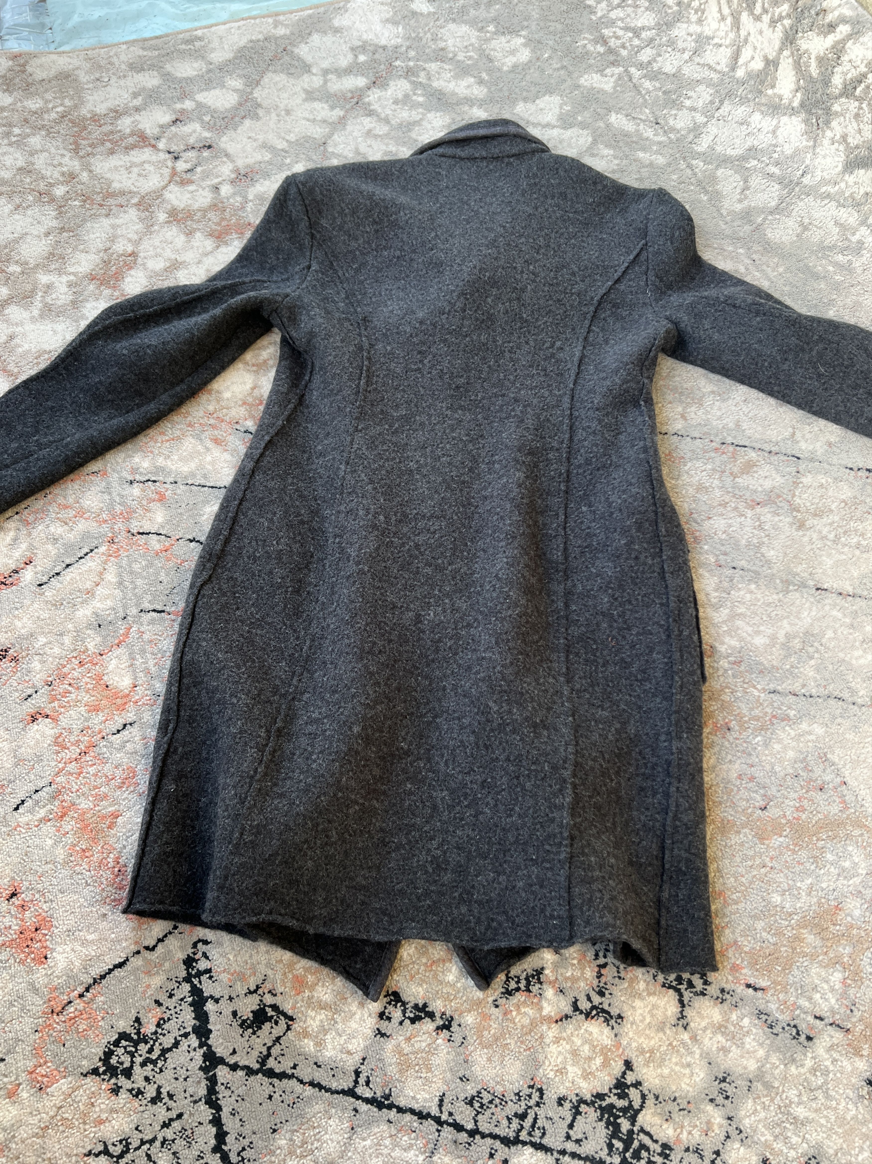 Emporio Armani Emporio Armani Wool Coat Size L / US 10 / IT 46 - 4 Thumbnail