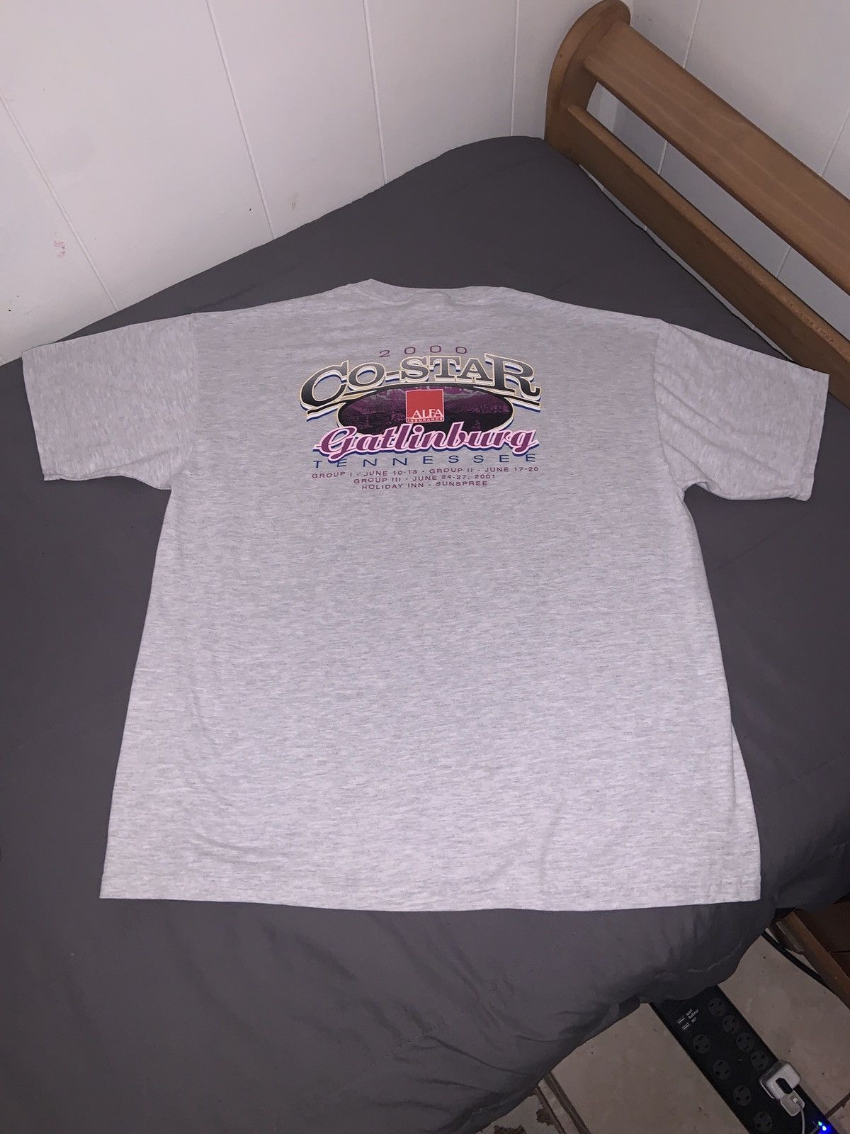 Jerzees Vintage - Co-Star Alfa Insurance Tee - Size XL Size US XL / EU 56 / 4 - 4 Thumbnail