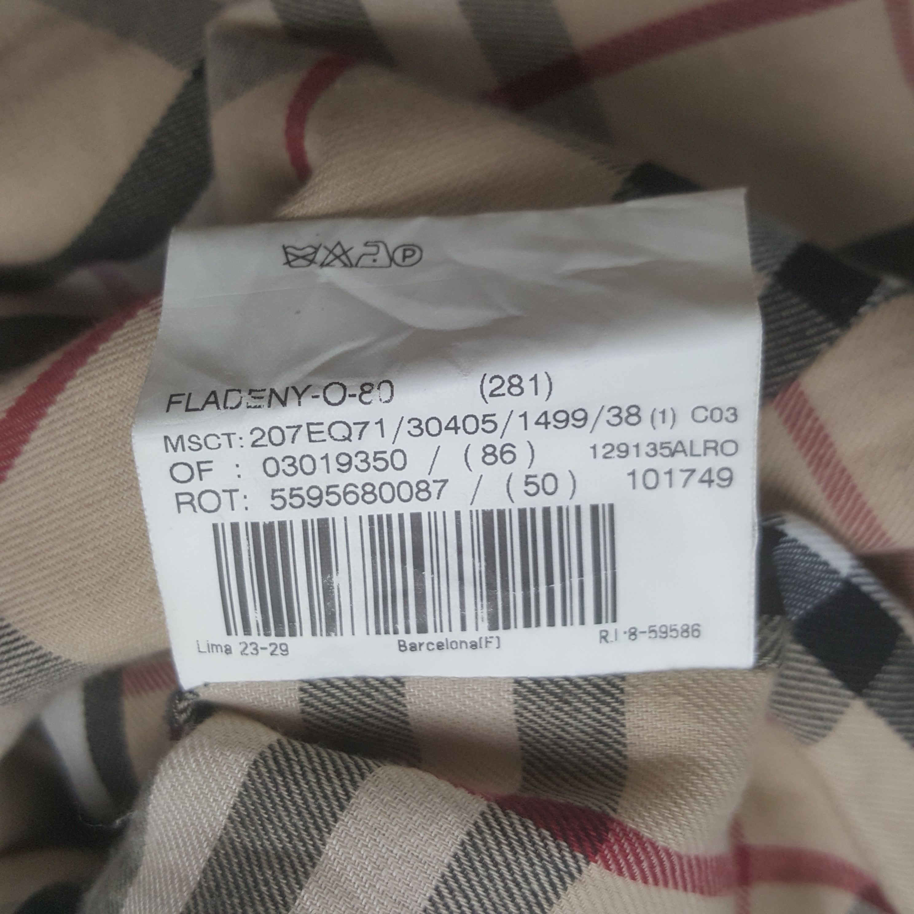 Burberry × Vintage Vintage Burberry London Button Up Custom Art Jacket Size S / US 4 / IT 40 - 9 Thumbnail