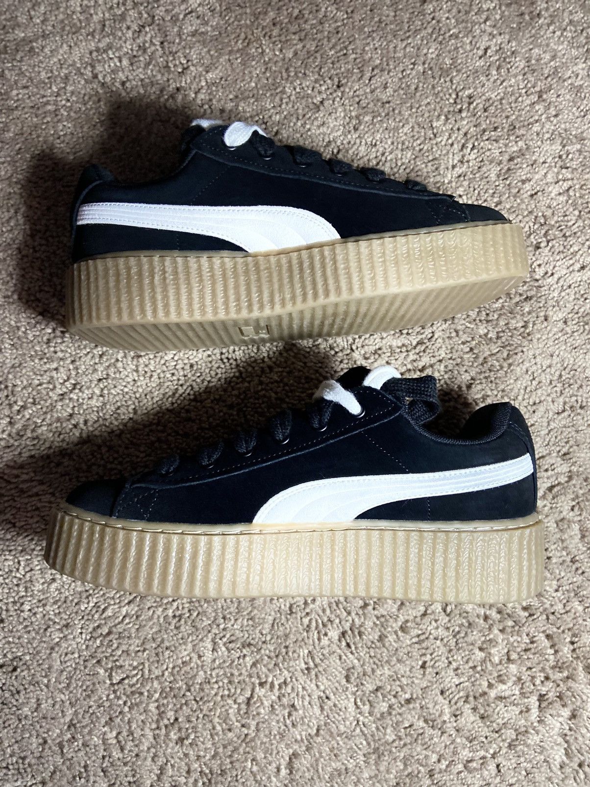 Fenty PUMA x Fenty Creeper Suede Black/Gum - Size 9.5 Size US 9.5 / IT 39.5 - 1 Thumbnail