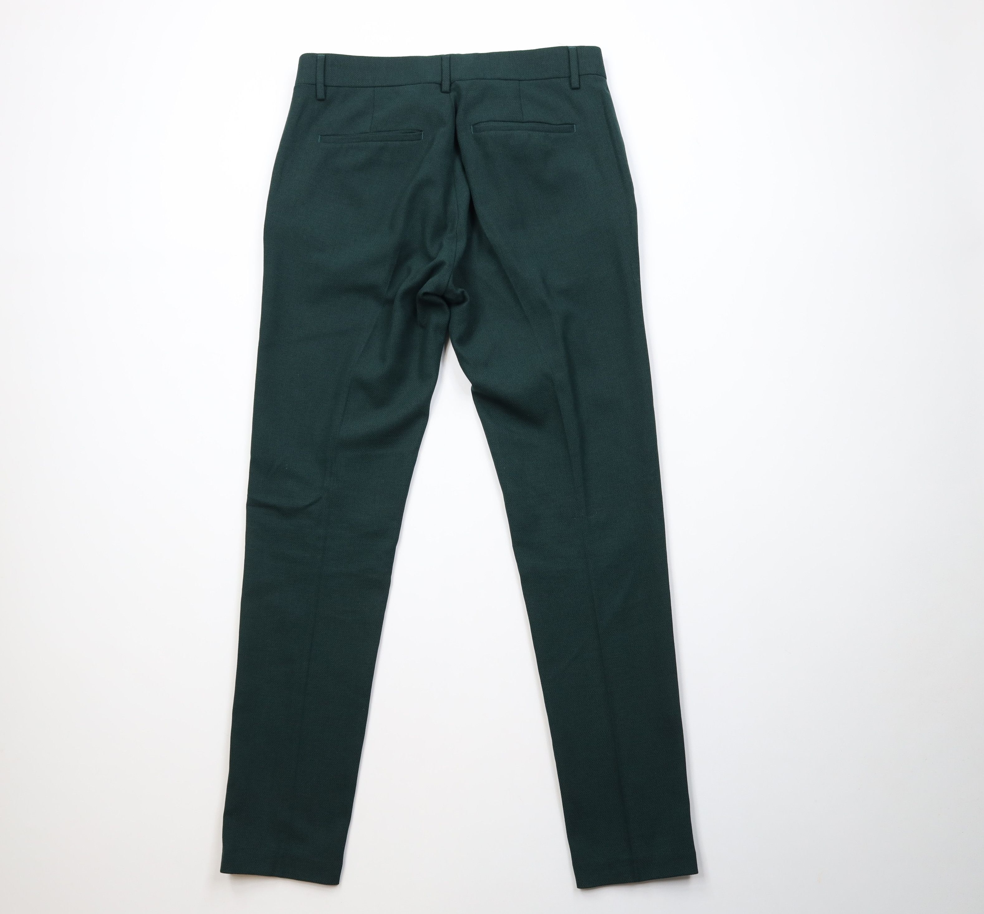Vintage Vintage 90s Streetwear Skinny Leg Chino Pants Trousers Green Size US 32 / EU 48 - 8 Thumbnail