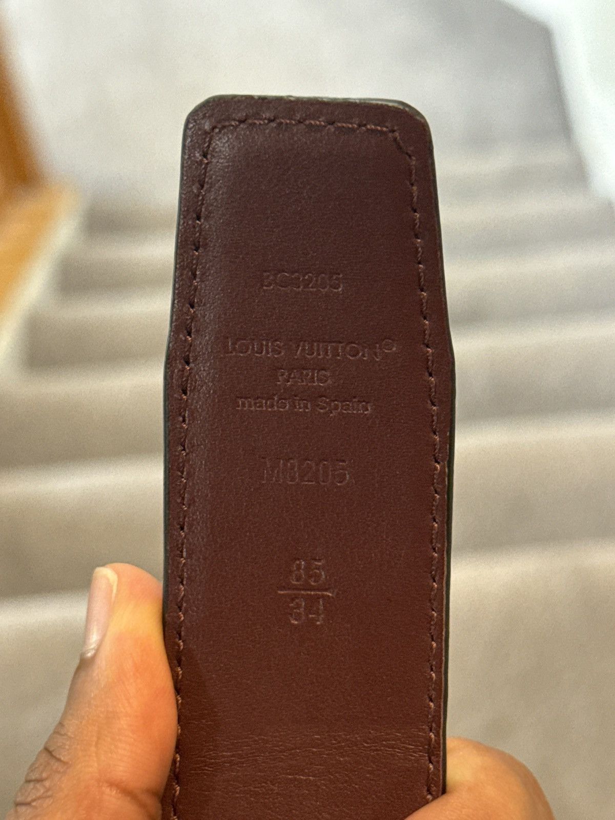 Louis Vuitton LV Heritage 35mm Reversible Belt Size 30 - 5 Thumbnail