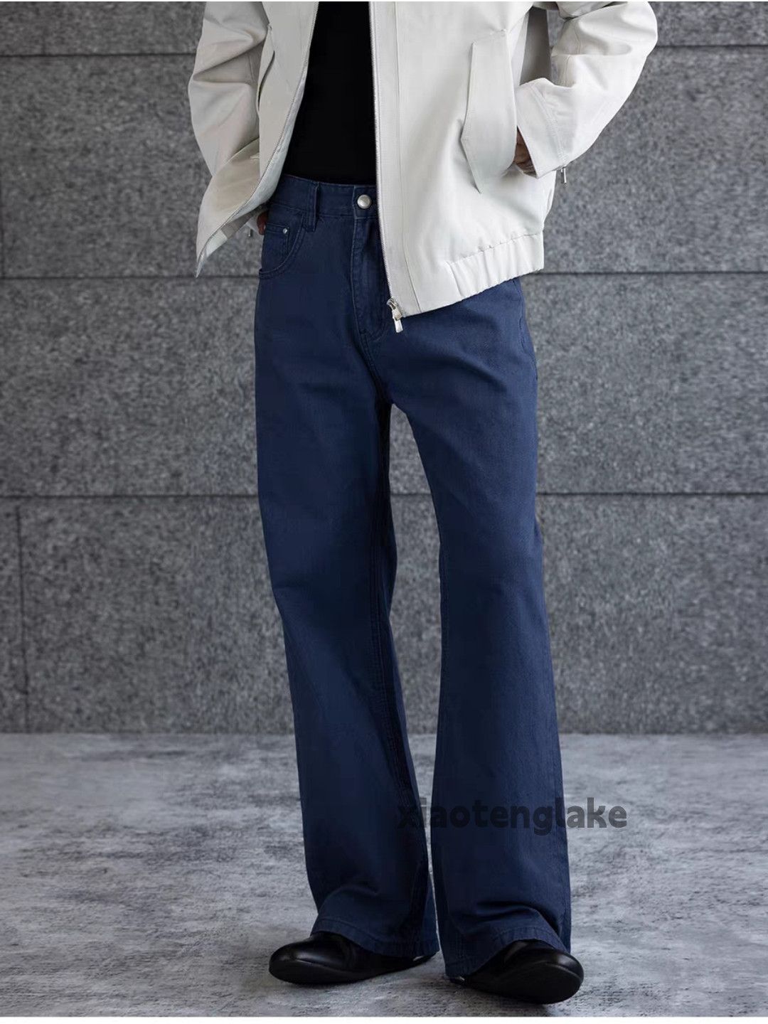 Japanese Brand ltx Prada Loewe Dior style flared cleanfit yuppie jeans Size US 34 / EU 50 - 3 Thumbnail