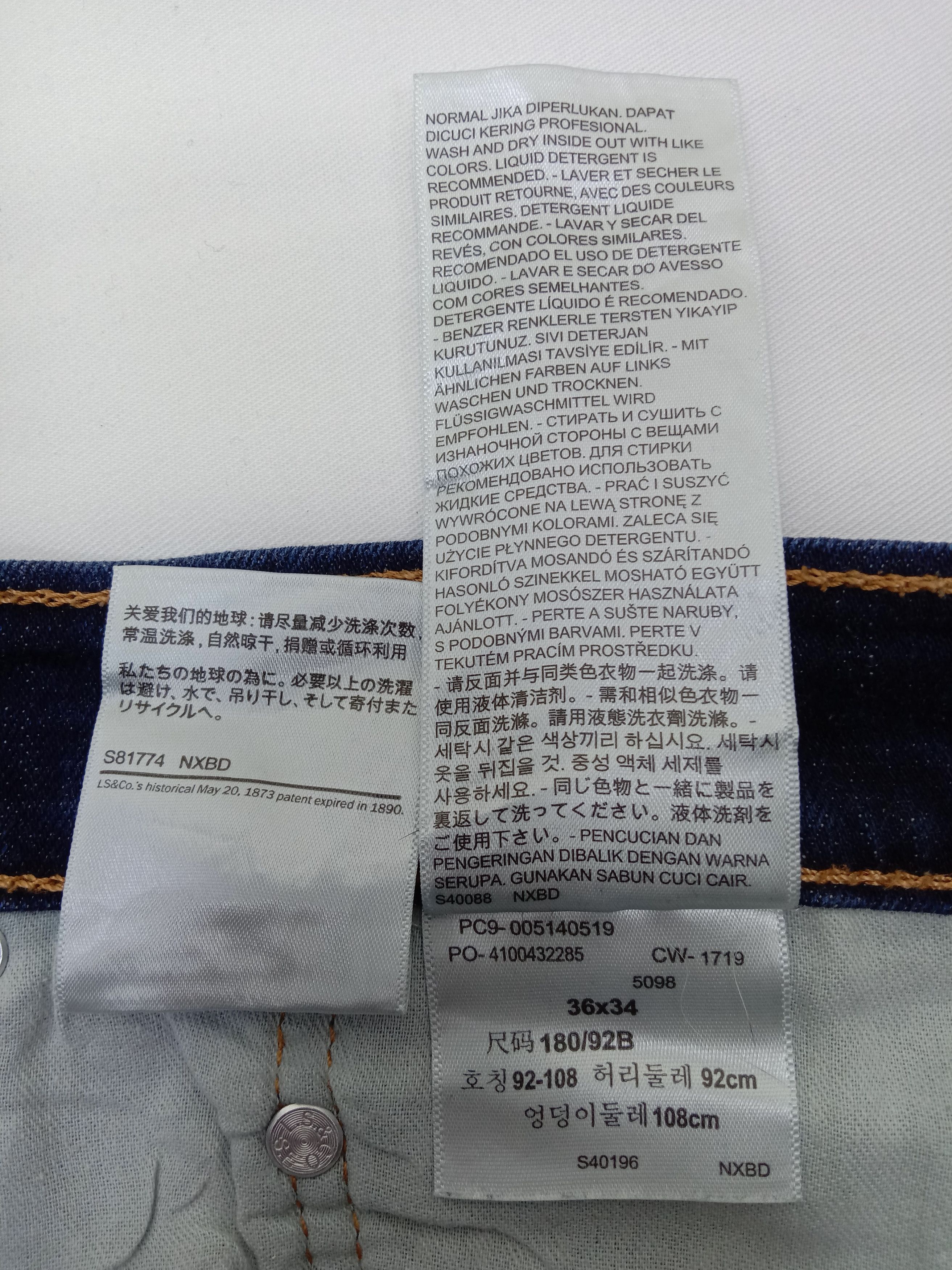 Levi's Vintage Levi's 514 Jeans Slim Straight Distressed Denim Size US 36 / EU 52 - 12 Thumbnail