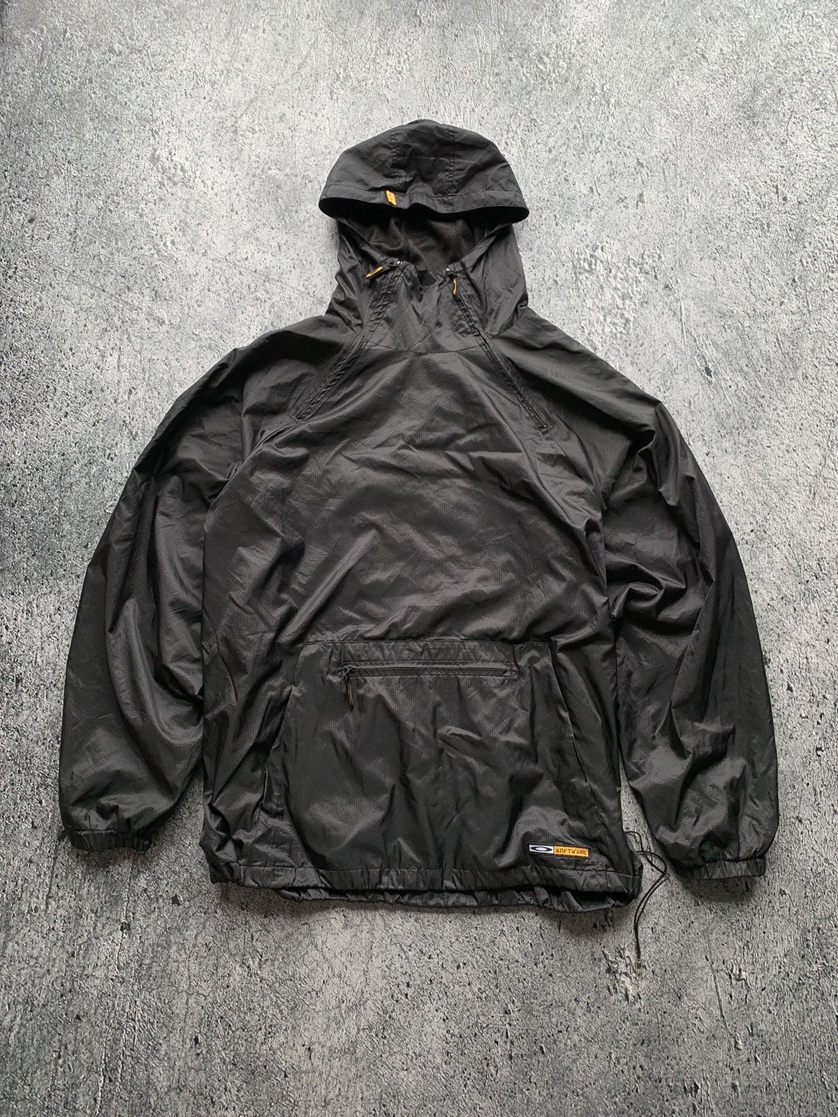 Oakley × Very Rare × Vintage VINTAGE OAKLEY SOFTWARE NYLON DUAL ZIP PULLOVER  JACKET | Grailed