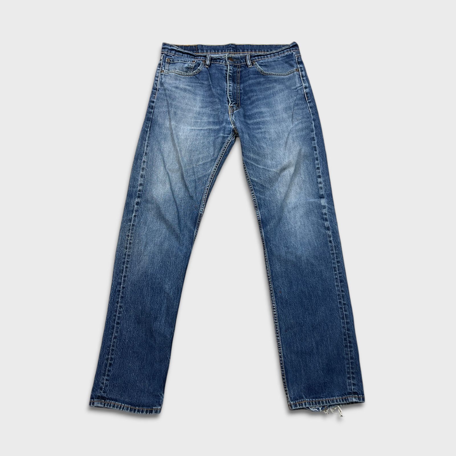 Levi's × Vintage Levi's 505 Jeans 36x34 Original Regular Straight Leg Denim Size US 36 / EU 52 - 1 Thumbnail